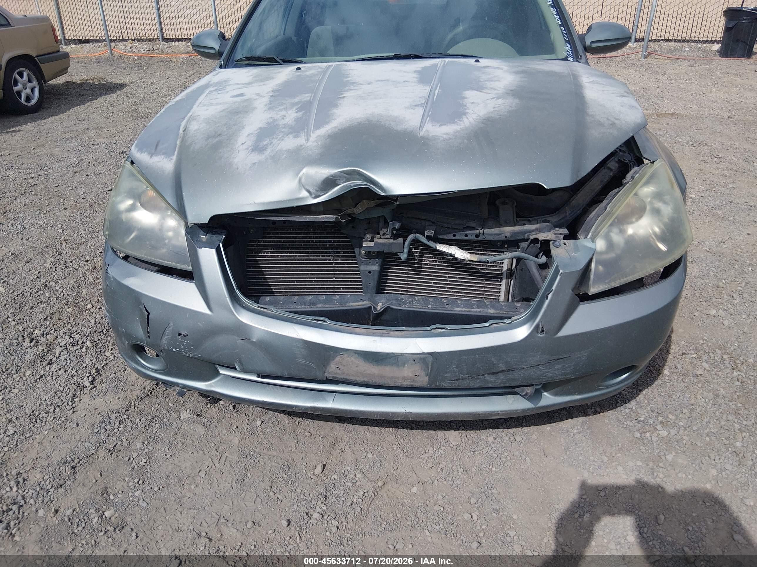 2006 Nissan Altima 2.5 S Green vin: 1N4AL11D86C149546
