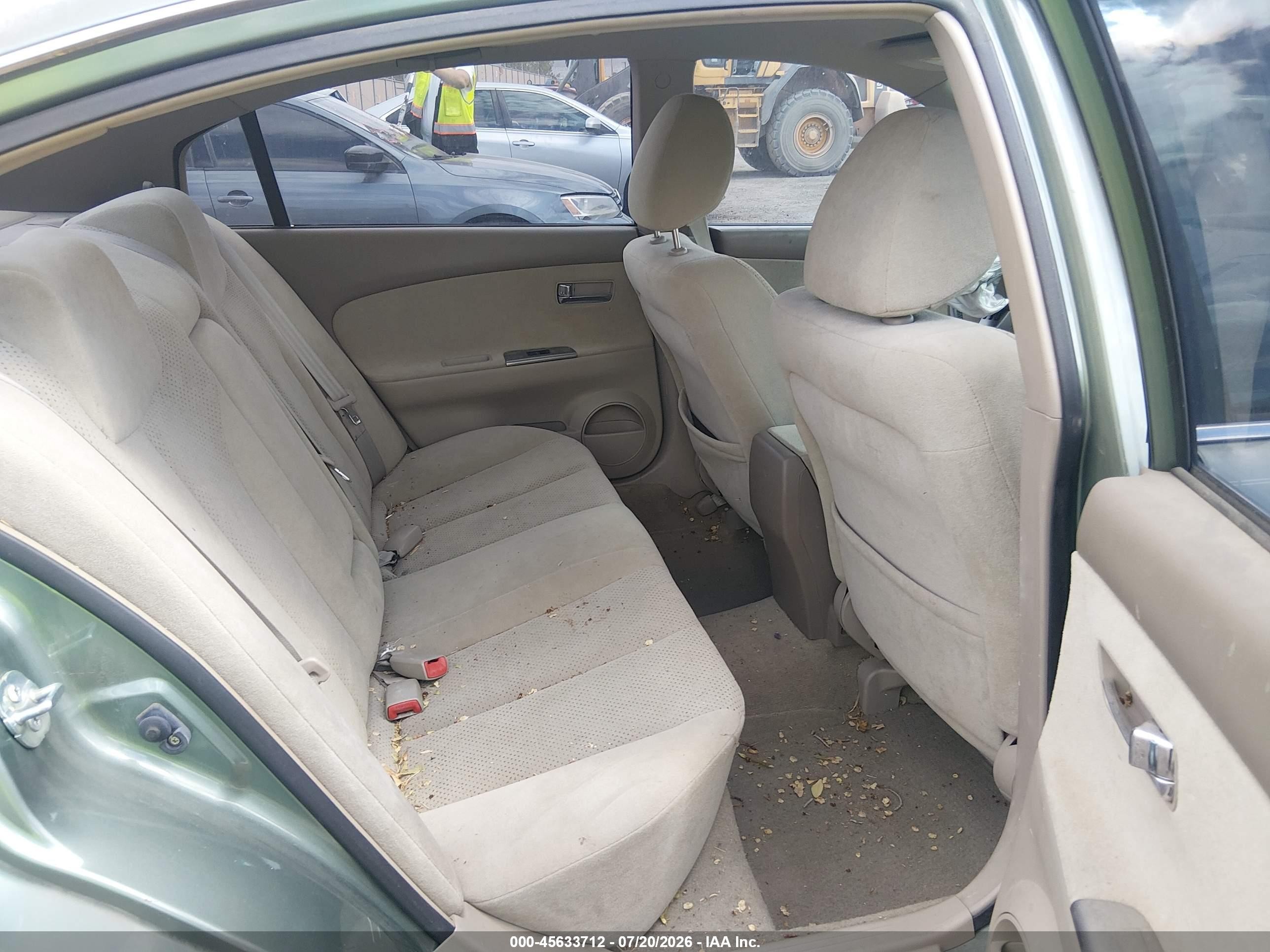 2006 Nissan Altima 2.5 S Green vin: 1N4AL11D86C149546