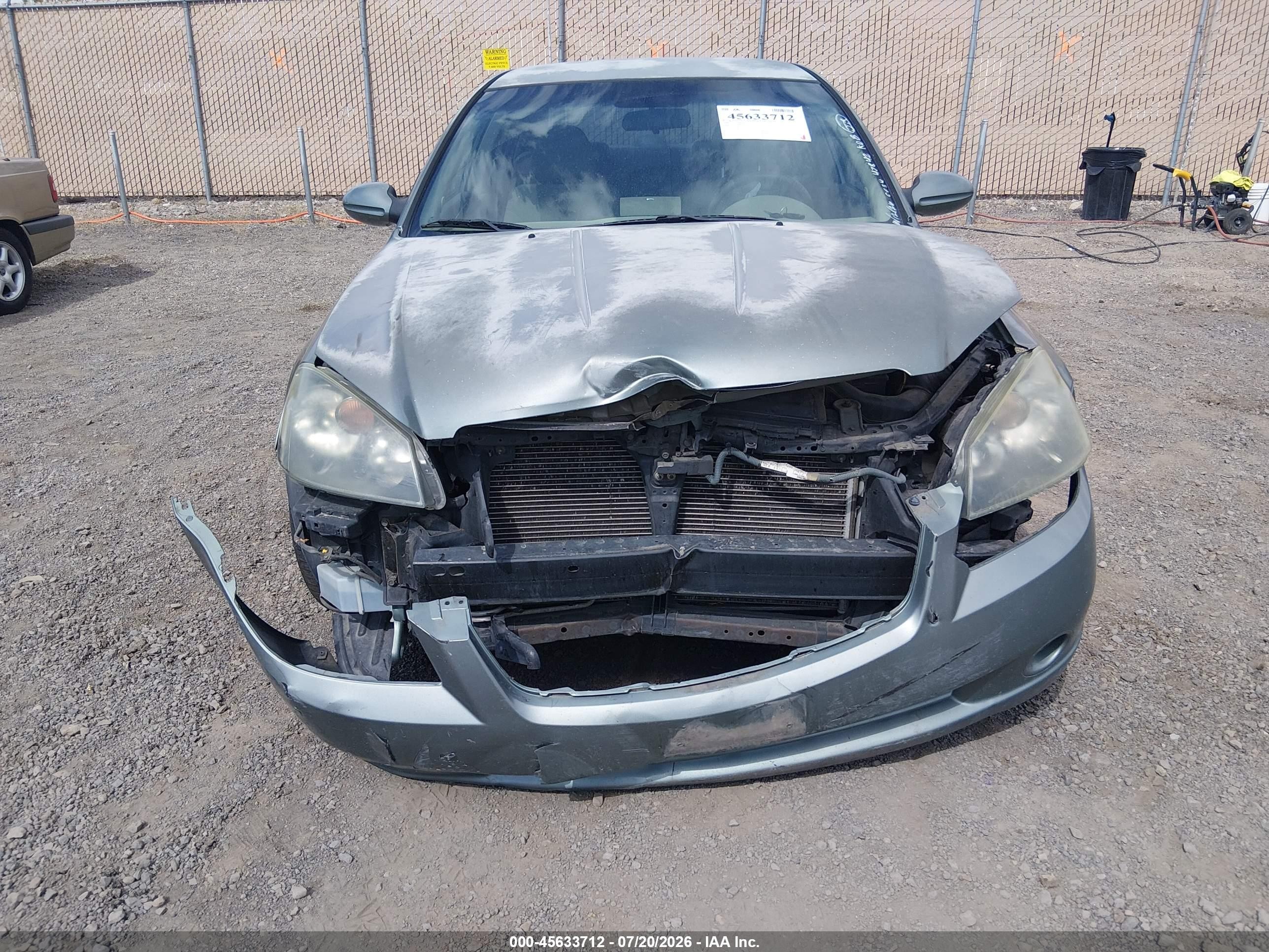2006 Nissan Altima 2.5 S Green vin: 1N4AL11D86C149546
