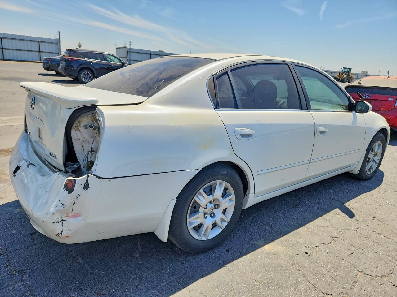 2006 Nissan Altima 2.5 White vin: 1N4AL11D86C159557