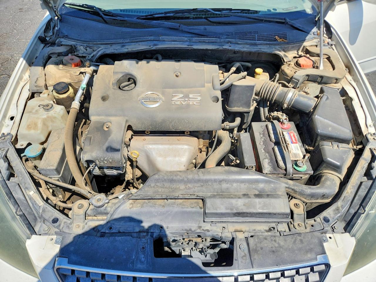 2006 Nissan Altima 2.5 White vin: 1N4AL11D86C159557