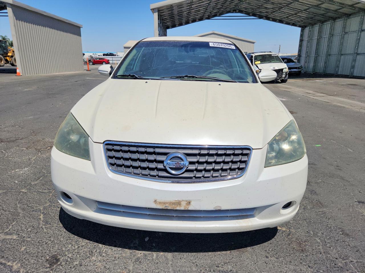 2006 Nissan Altima 2.5 White vin: 1N4AL11D86C159557