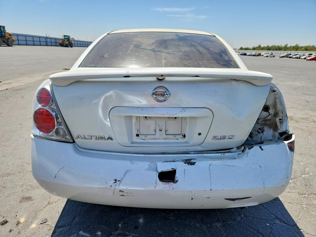2006 Nissan Altima 2.5 White vin: 1N4AL11D86C159557
