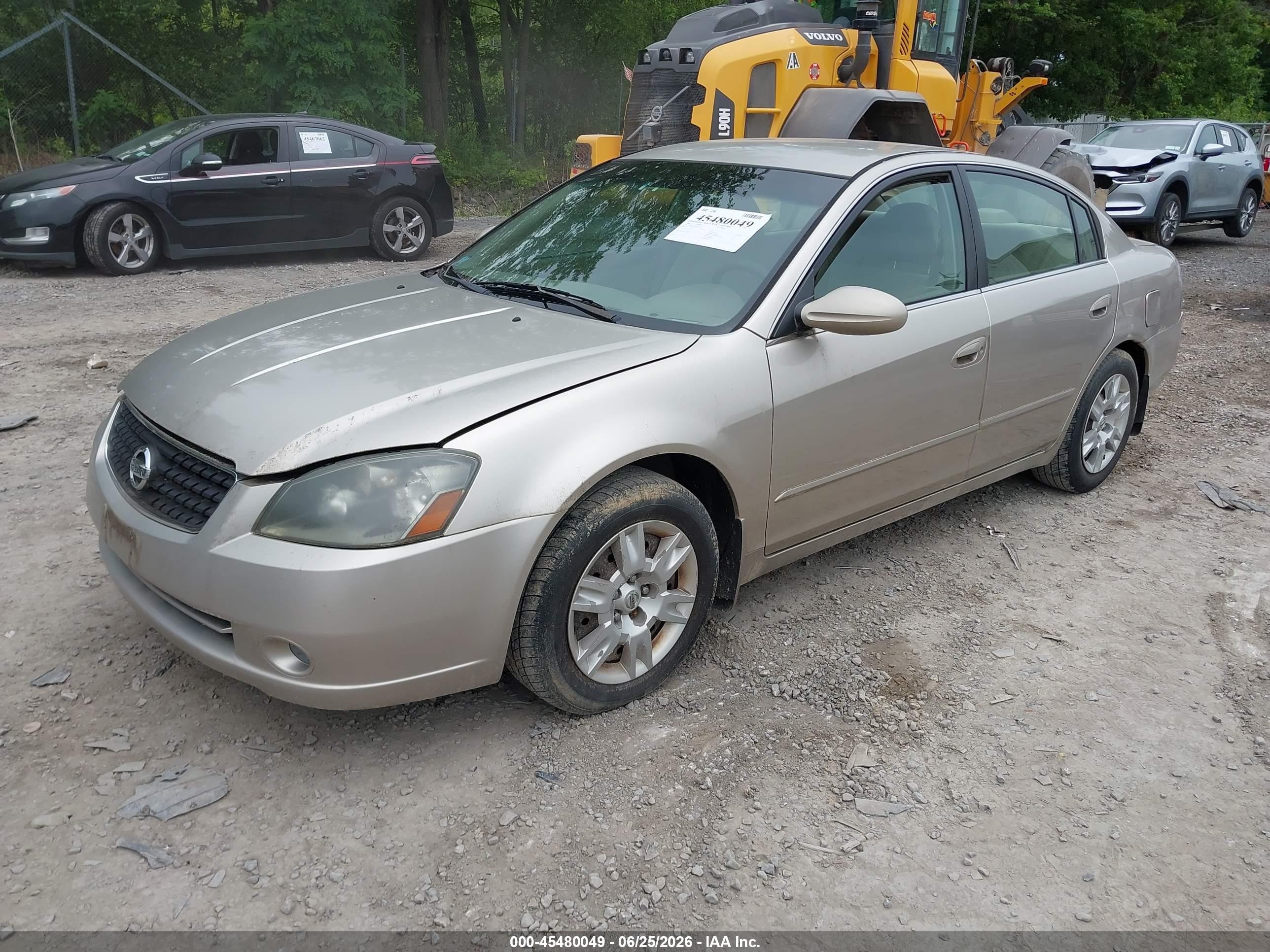 2006 Nissan Altima 2.5 S Gold vin: 1N4AL11D86C181168