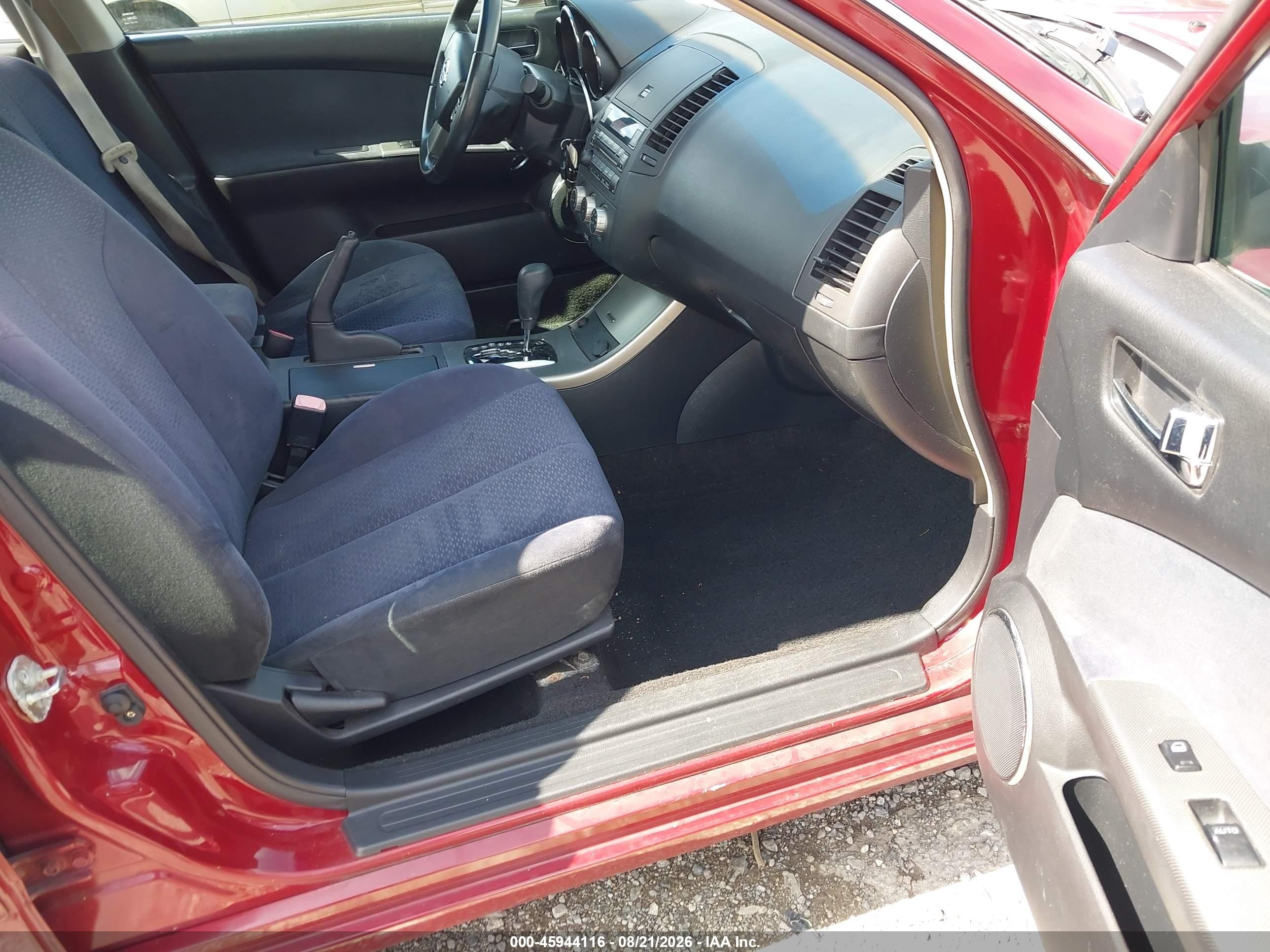 2006 Nissan Altima 2.5 S Maroon vin: 1N4AL11D86C207686