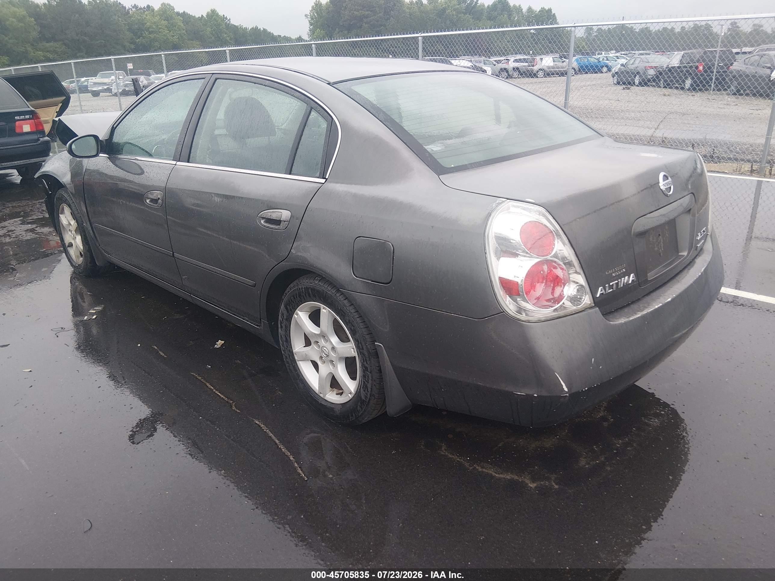 2006 Nissan Altima 2.5 S Gray vin: 1N4AL11D86C226206