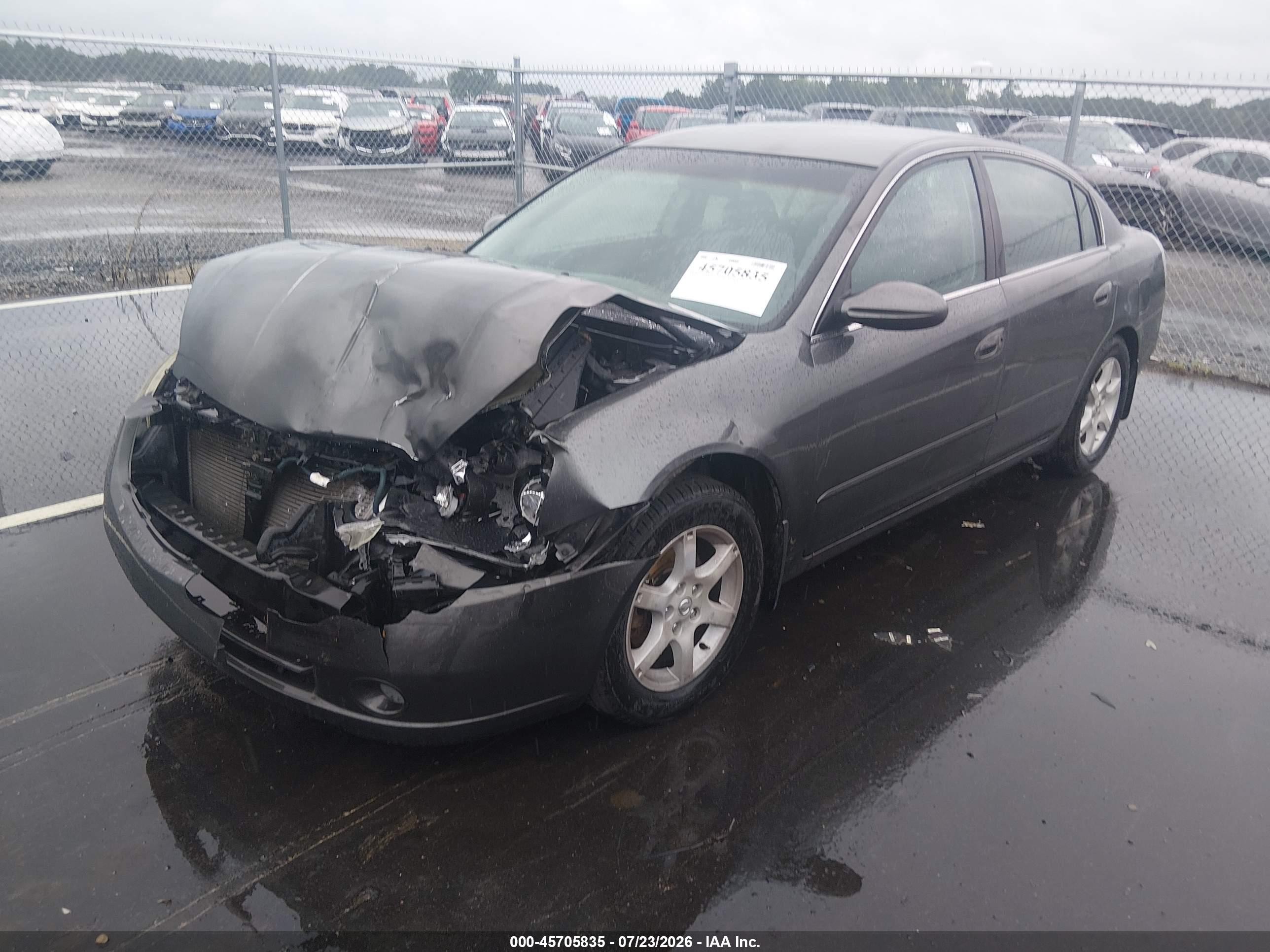 2006 Nissan Altima 2.5 S Gray vin: 1N4AL11D86C226206