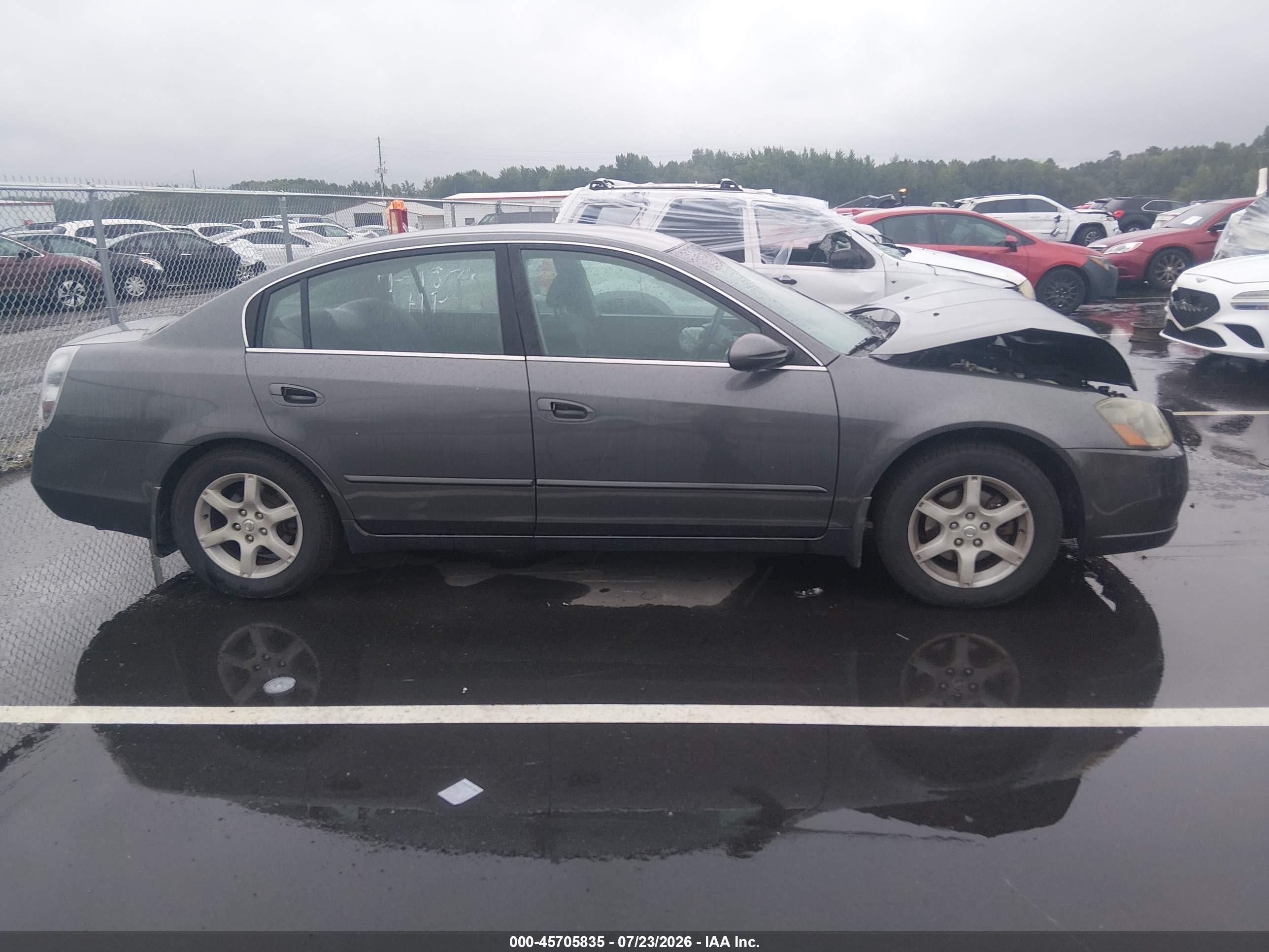 2006 Nissan Altima 2.5 S Gray vin: 1N4AL11D86C226206