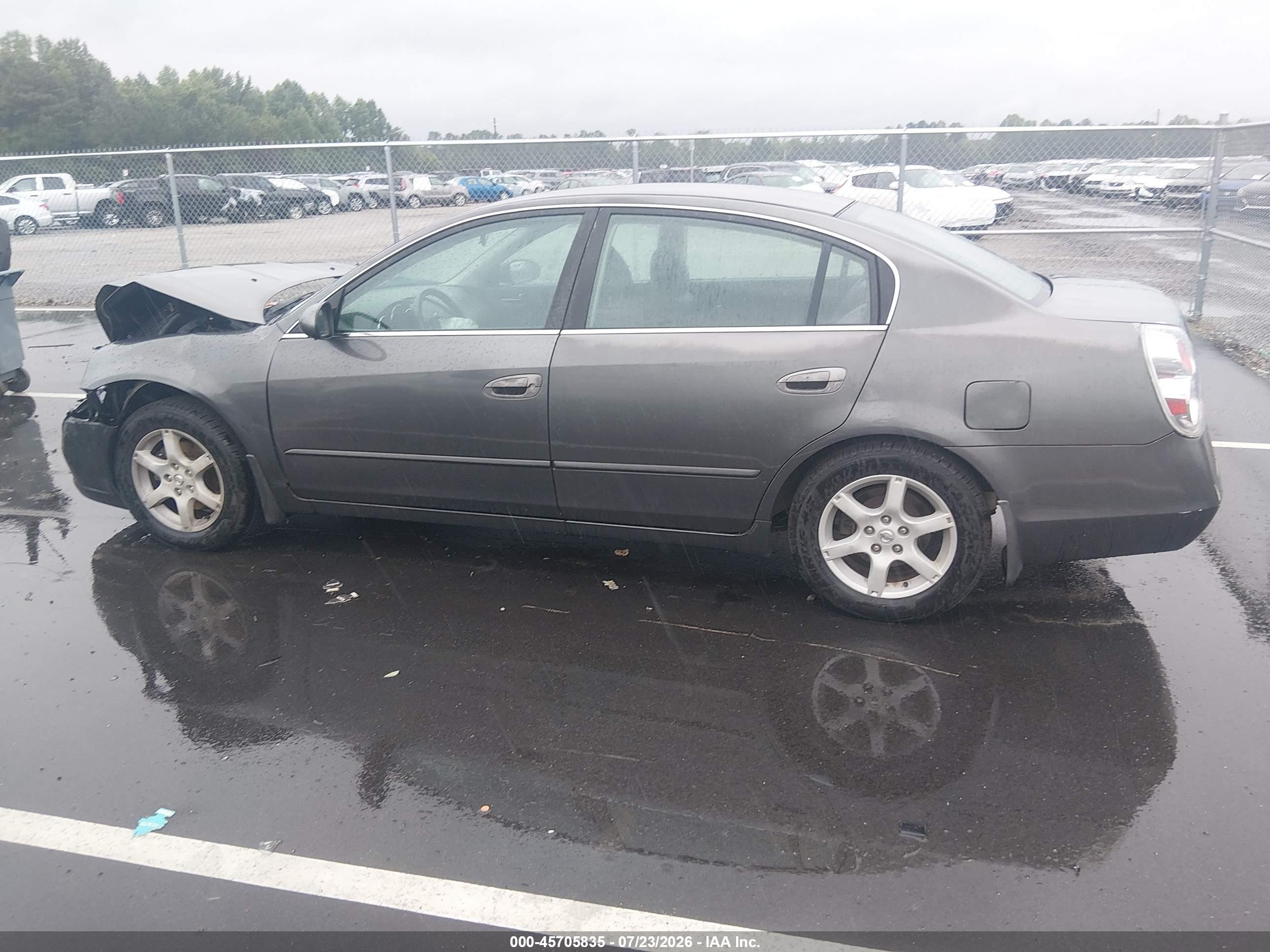 2006 Nissan Altima 2.5 S Gray vin: 1N4AL11D86C226206