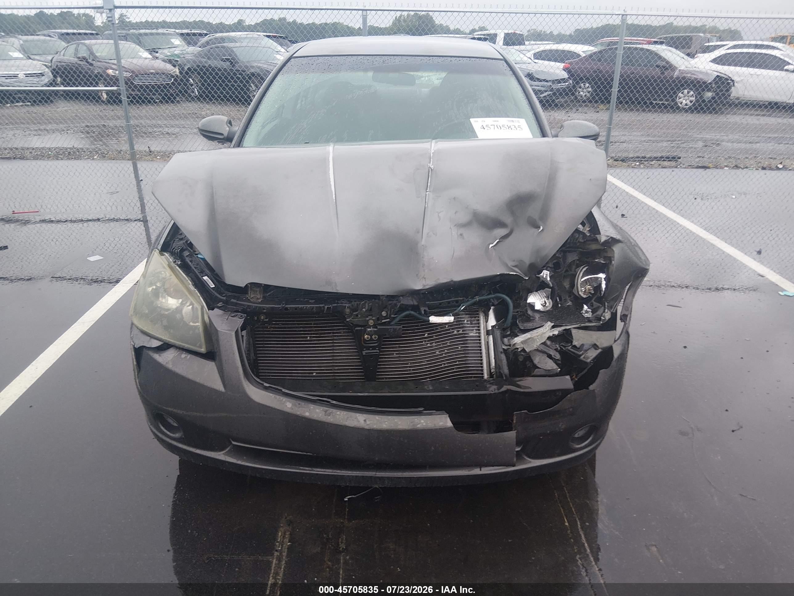 2006 Nissan Altima 2.5 S Gray vin: 1N4AL11D86C226206