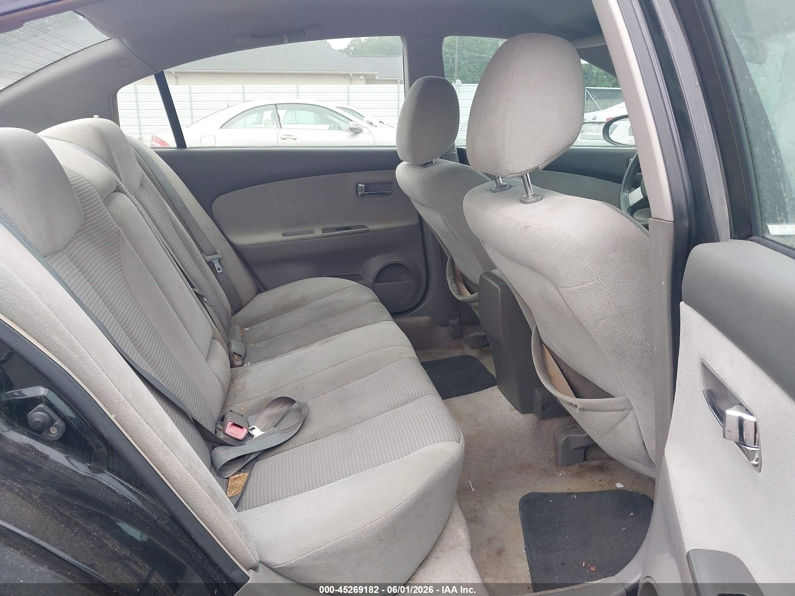 2006 Nissan Altima 2.5 S Black vin: 1N4AL11D86C266219