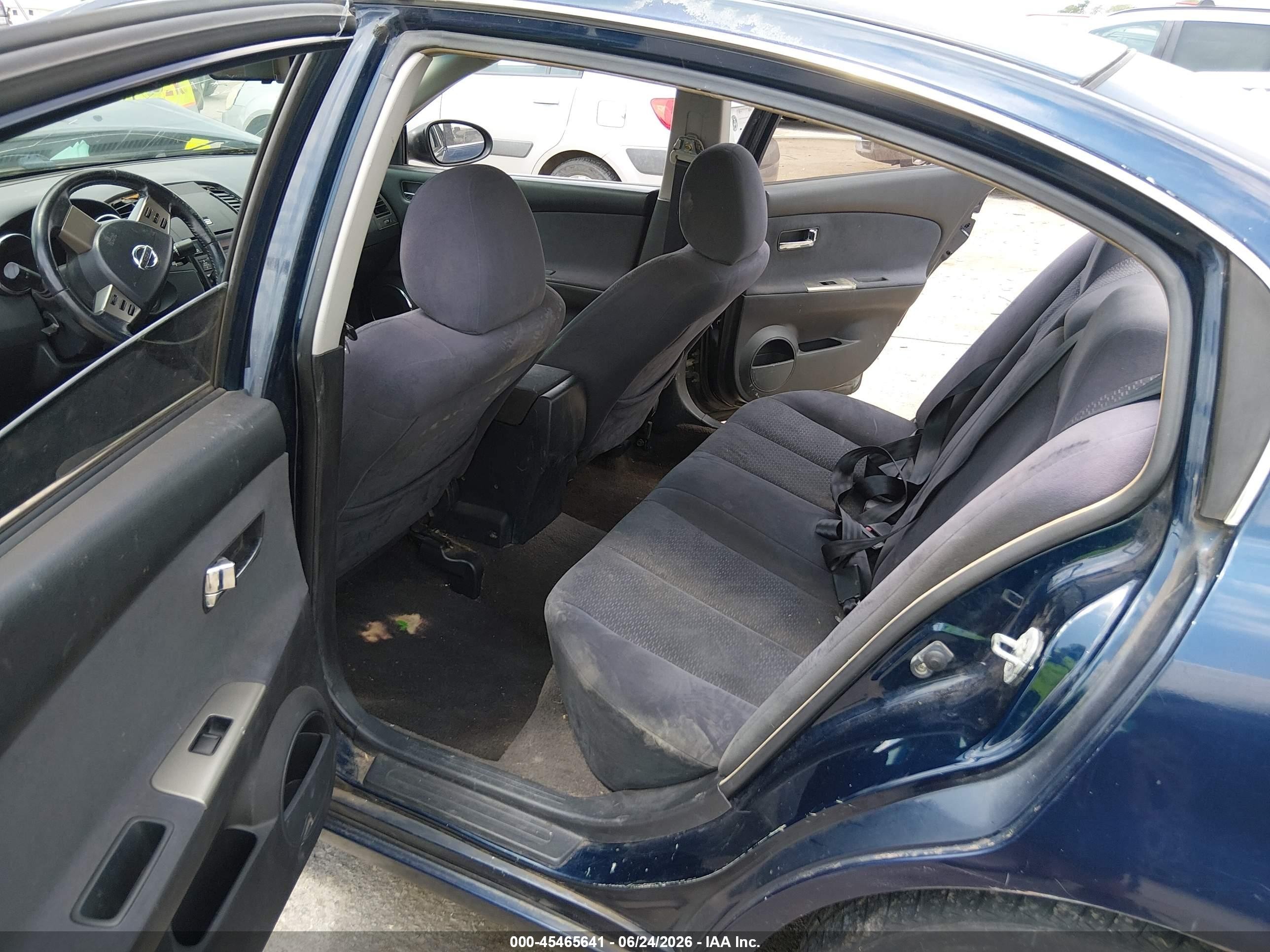 2006 Nissan Altima 2.5 S Blue vin: 1N4AL11D86C267659