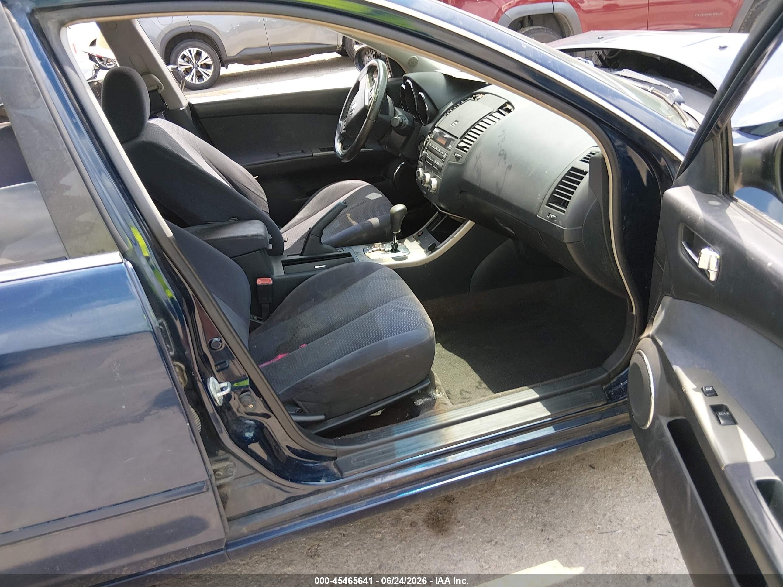 2006 Nissan Altima 2.5 S Blue vin: 1N4AL11D86C267659