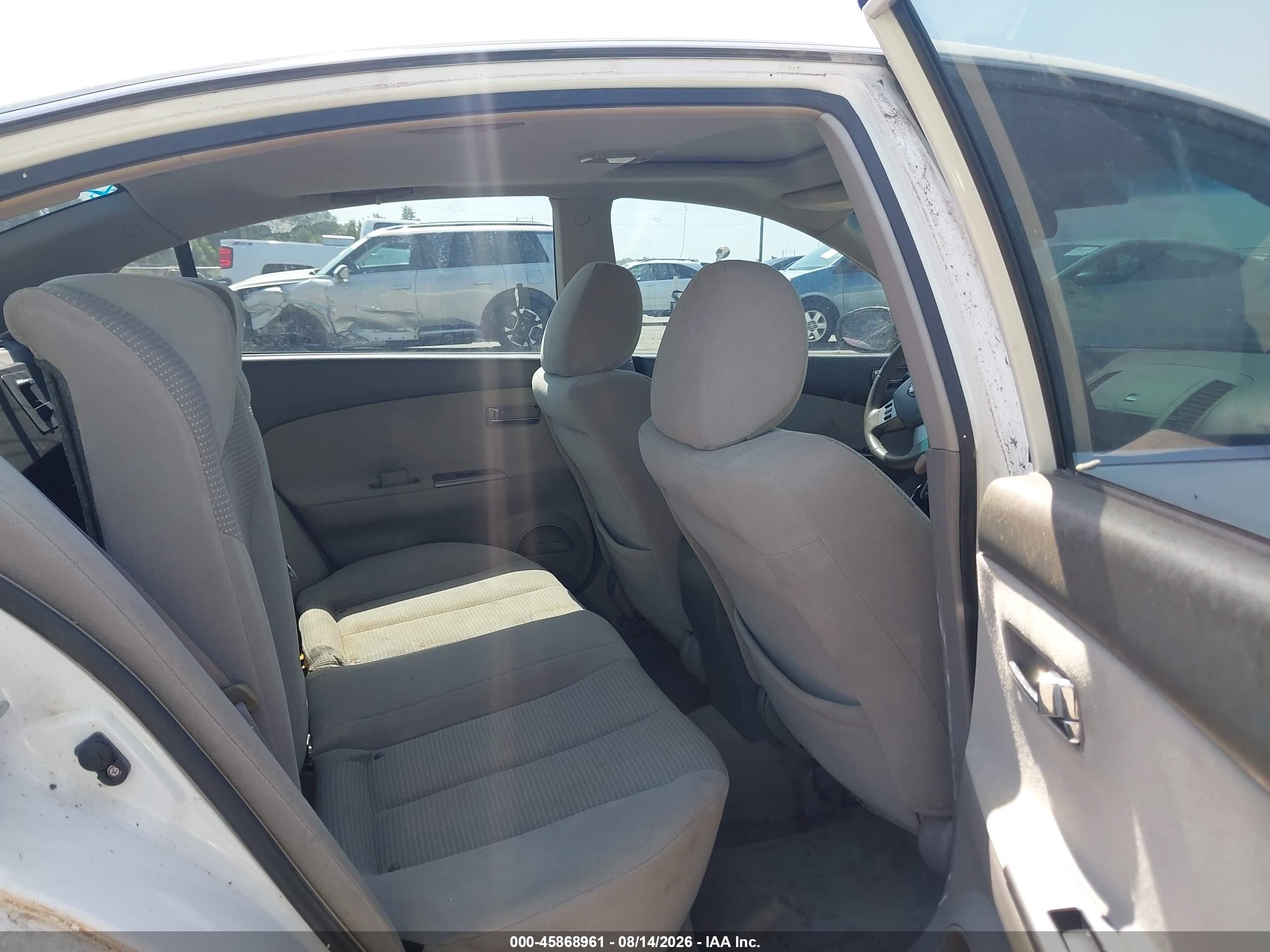 2006 Nissan Altima 2.5 S White vin: 1N4AL11D86N321000