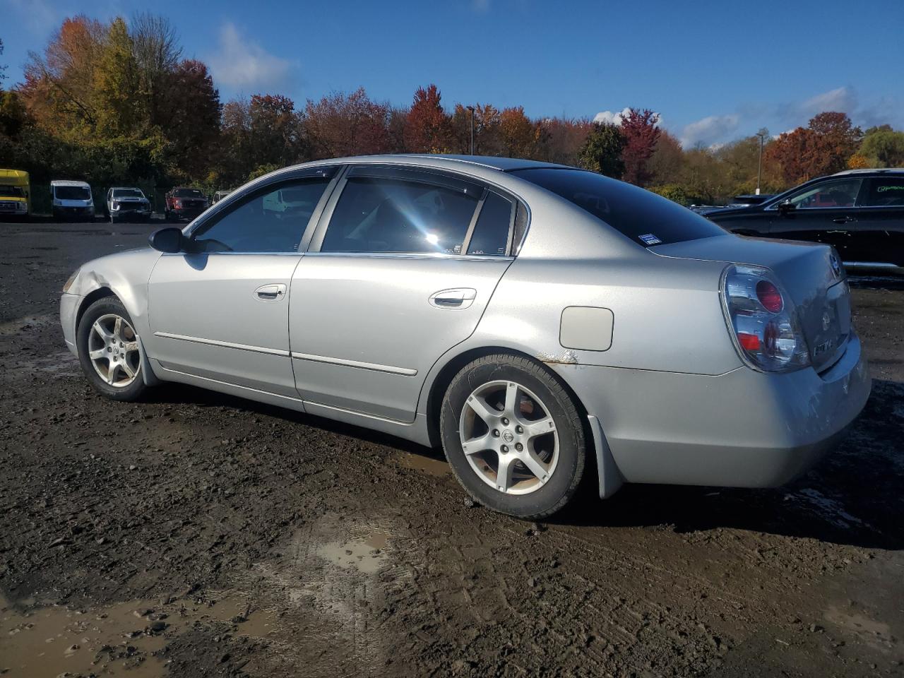 2006 Nissan Altima S Silver vin: 1N4AL11D86N366177