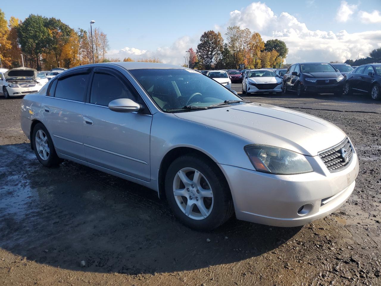 2006 Nissan Altima S Silver vin: 1N4AL11D86N366177