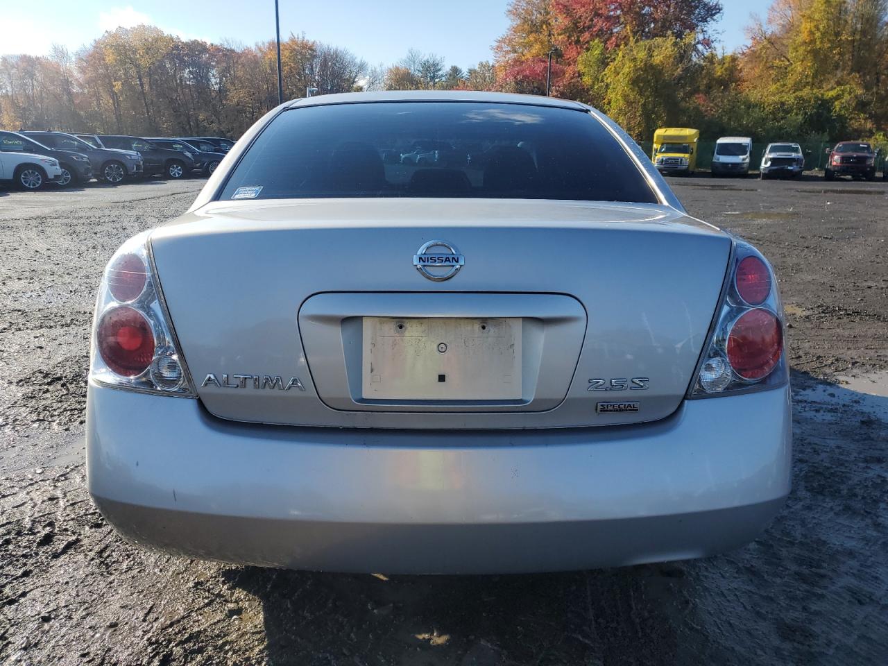 2006 Nissan Altima S Silver vin: 1N4AL11D86N366177