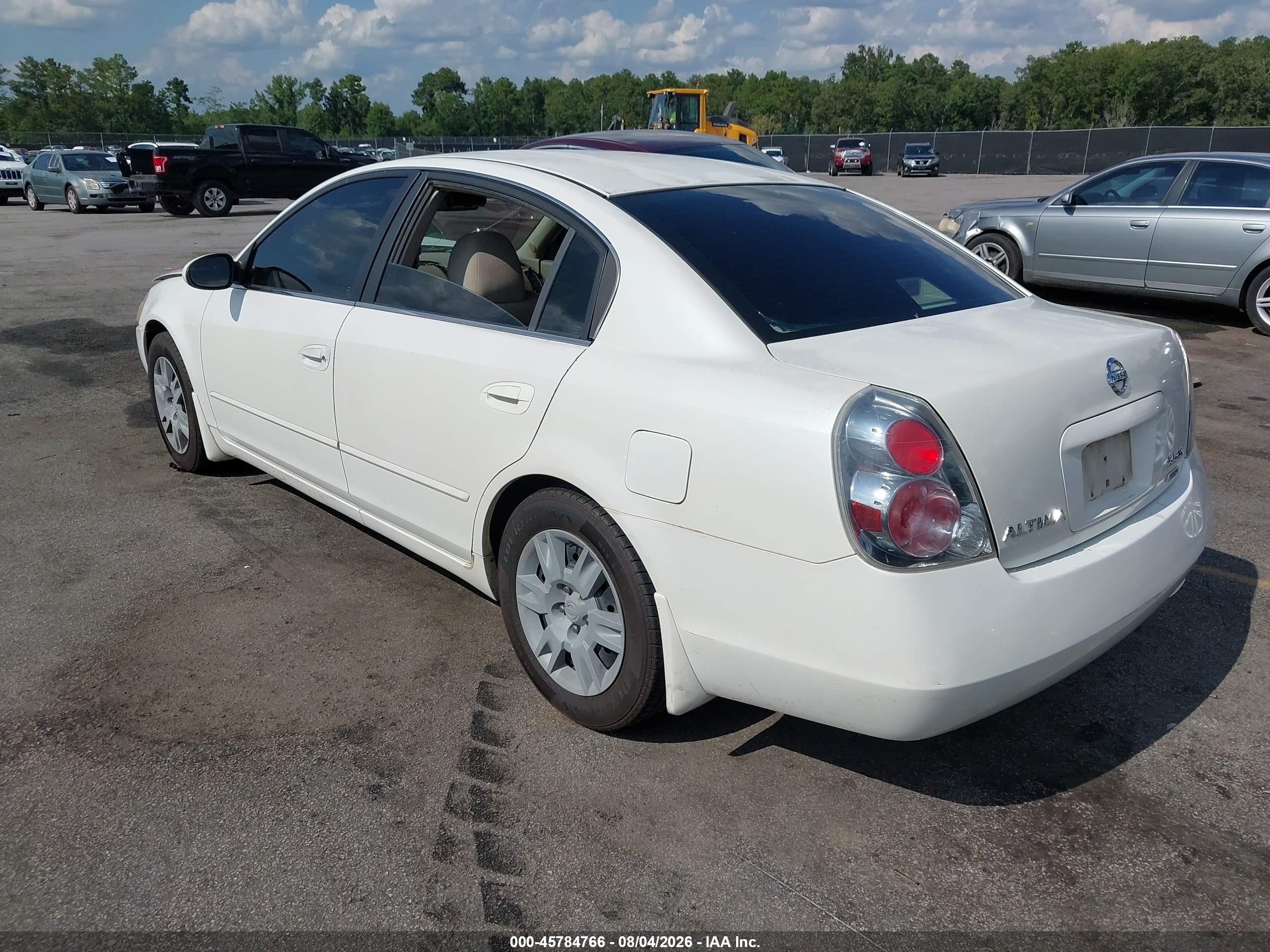 2006 Nissan Altima 2.5 S Белый vin: 1N4AL11D86N382198