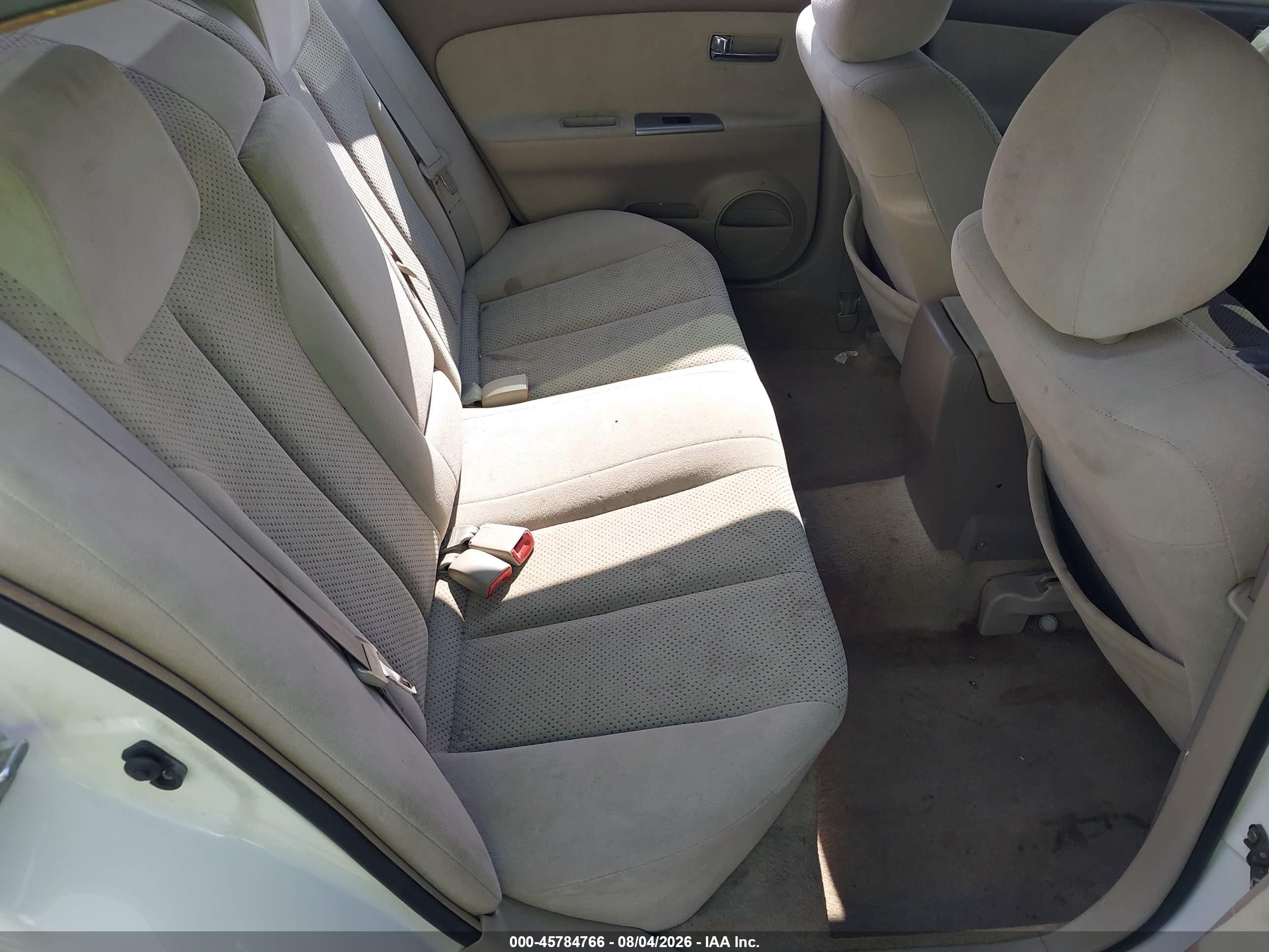 2006 Nissan Altima 2.5 S Белый vin: 1N4AL11D86N382198