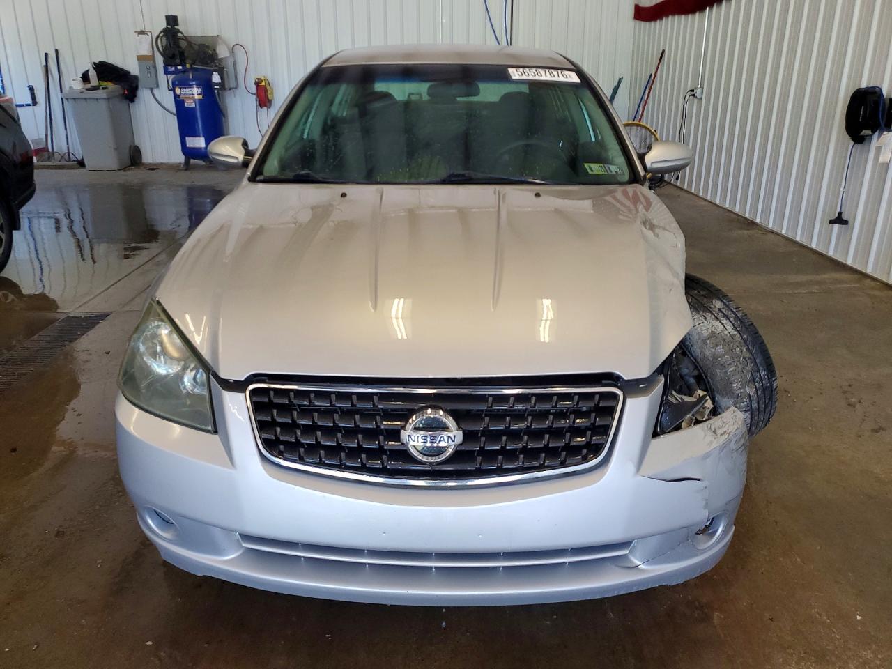 2006 Nissan Altima 2.5 Silver vin: 1N4AL11D86N394741