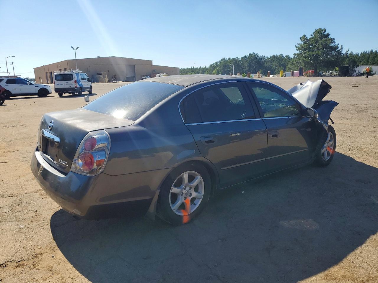 2006 Nissan Altima 2.5 Gray vin: 1N4AL11D86N414342