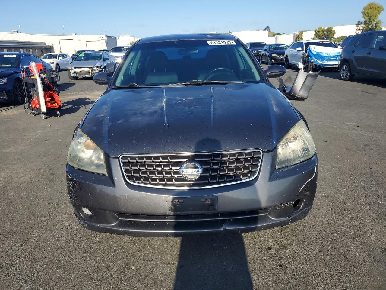 2006 Nissan Altima 2.5 Gray vin: 1N4AL11D86N450662