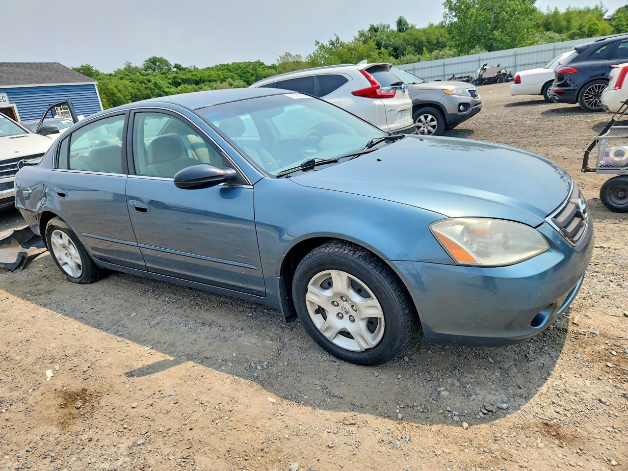 2002 Nissan Altima 2.5 Зеленый vin: 1N4AL11D92C116873