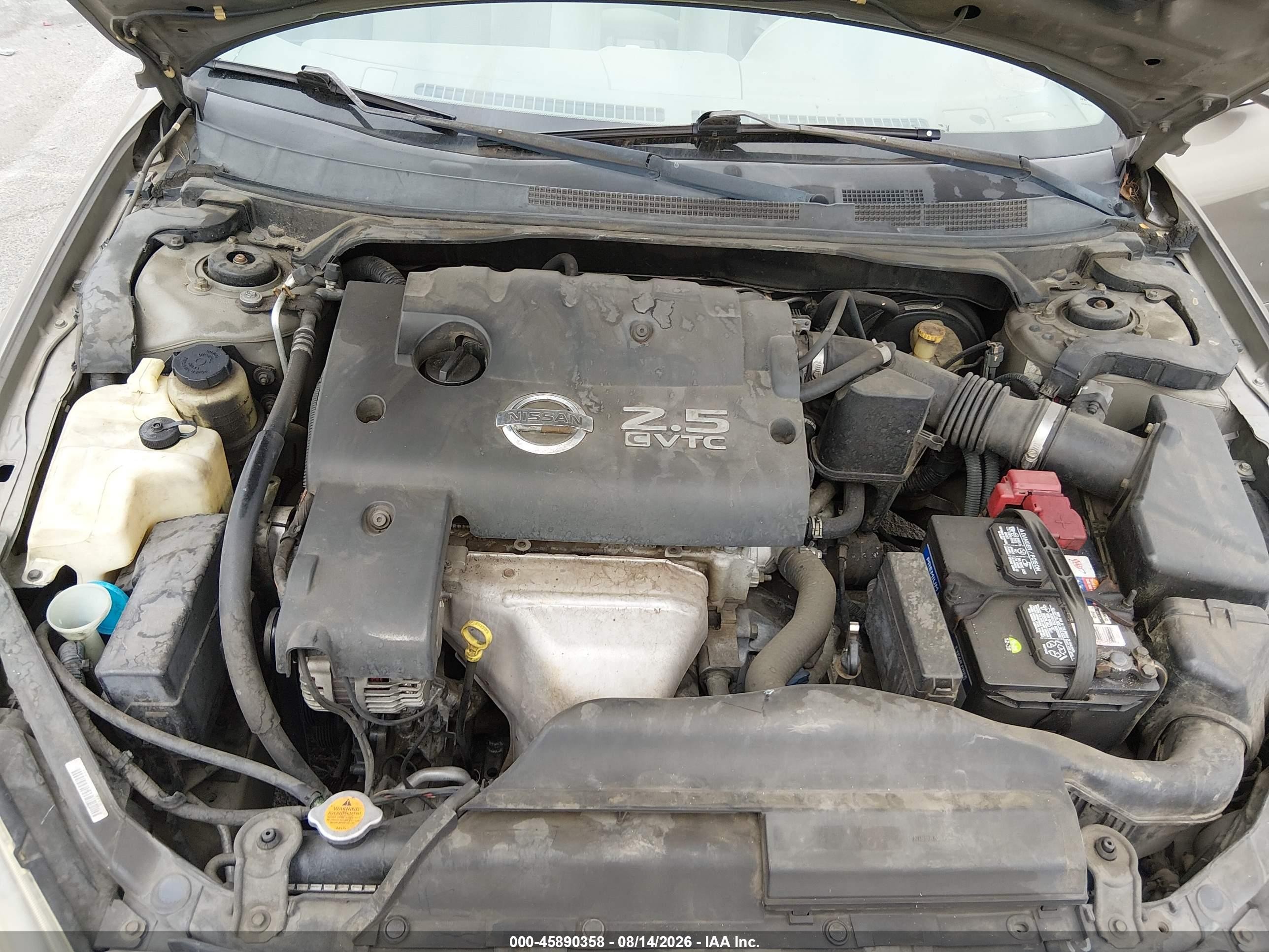 2003 Nissan Altima 2.5 S Коричневый vin: 1N4AL11D93C248002
