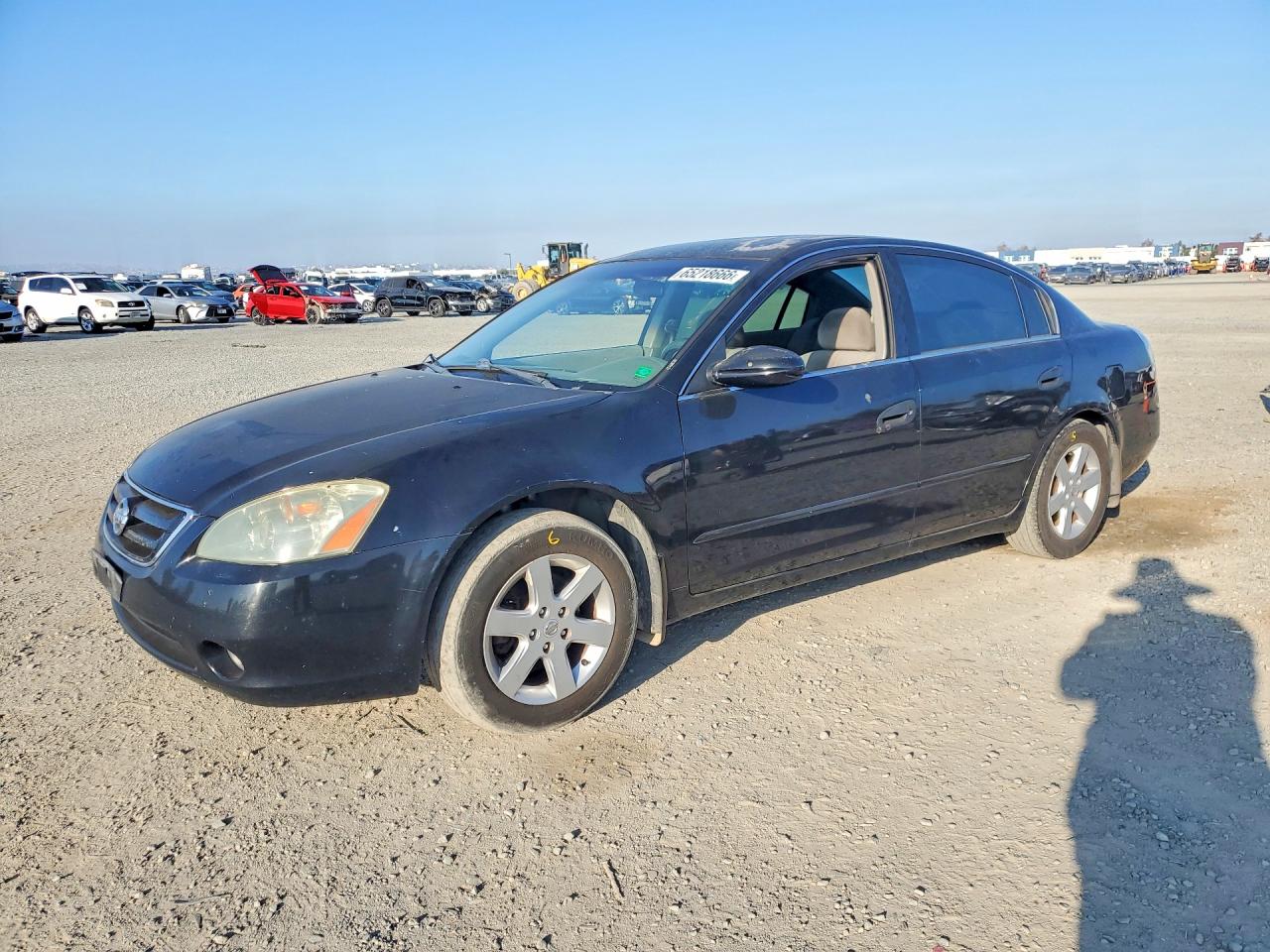 2004 Nissan Altima 2.5 Black vin: 1N4AL11D94C115757