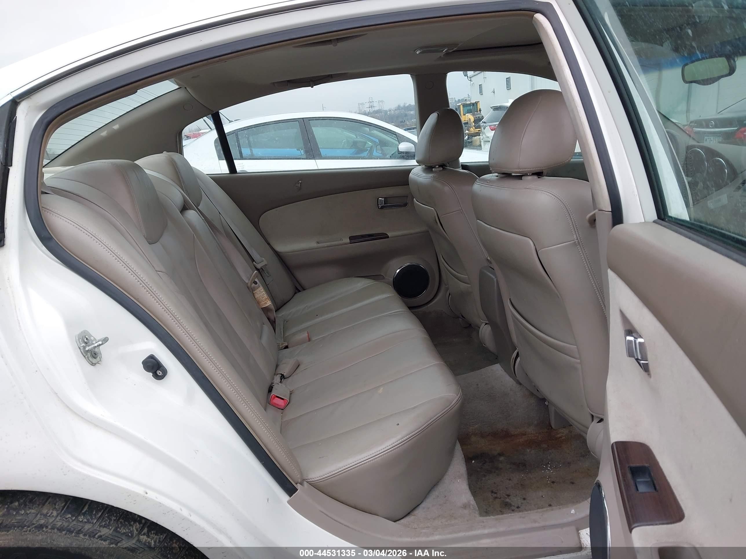 2005 Nissan Altima 2.5 S White vin: 1N4AL11D95C148629