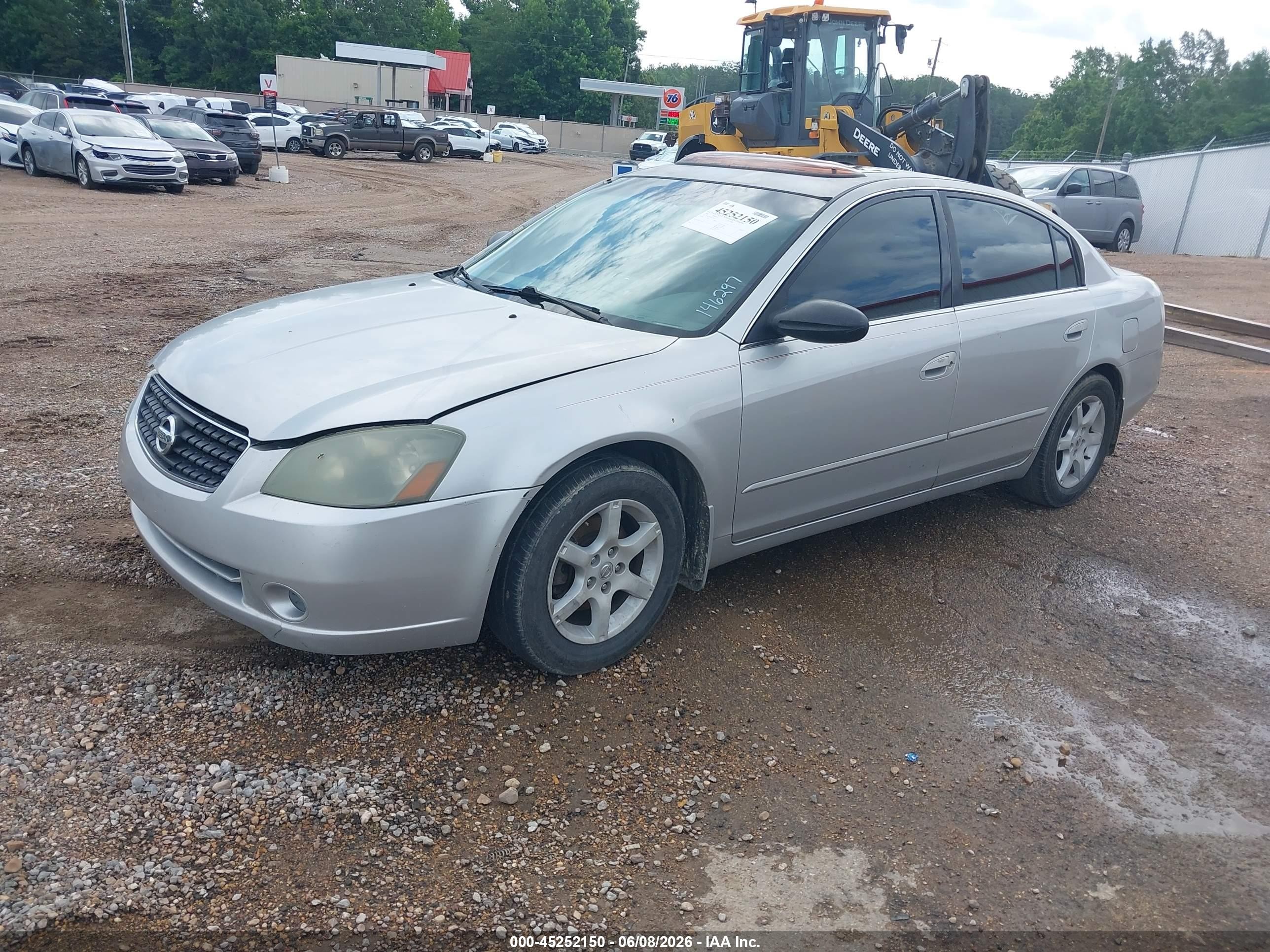 2006 Nissan Altima 2.5 S Gray vin: 1N4AL11D96C146297