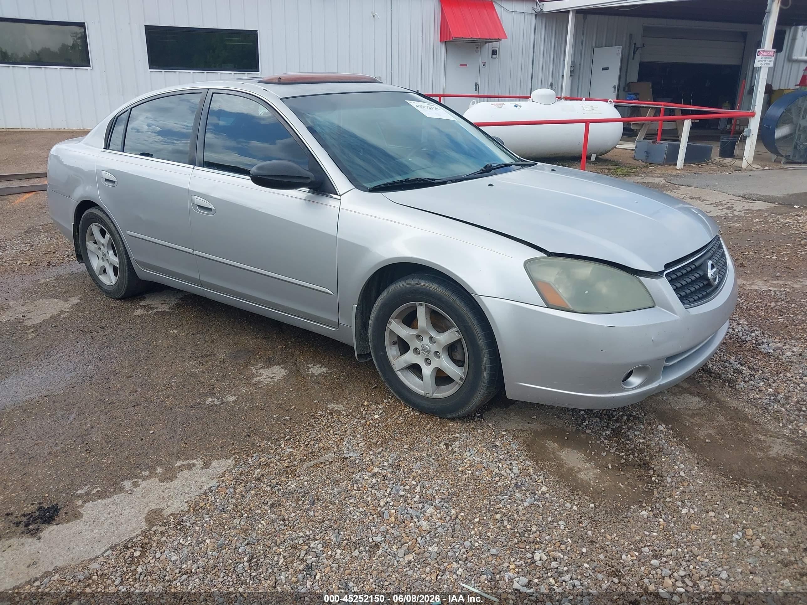 2006 Nissan Altima 2.5 S Gray vin: 1N4AL11D96C146297