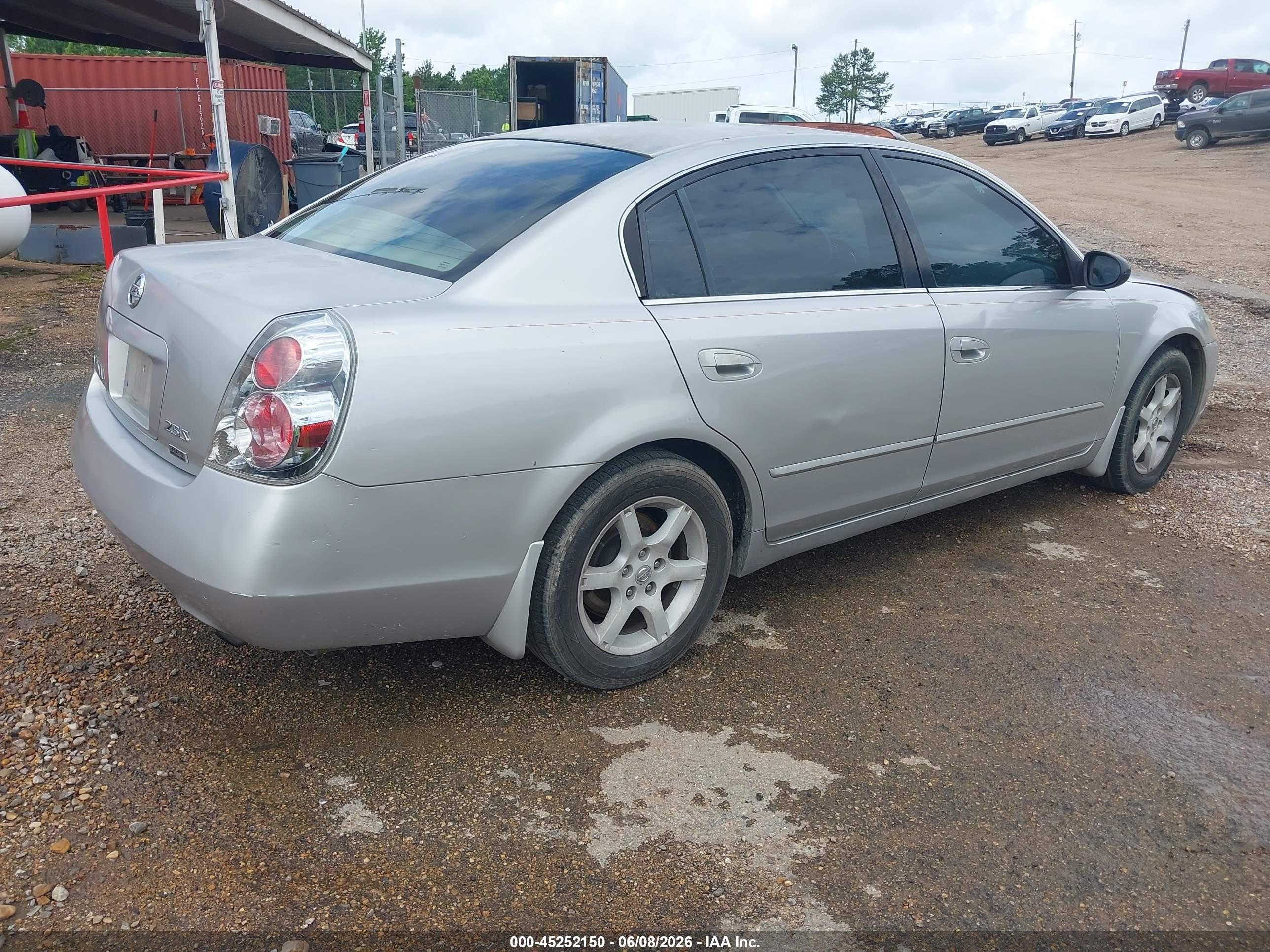 2006 Nissan Altima 2.5 S Gray vin: 1N4AL11D96C146297