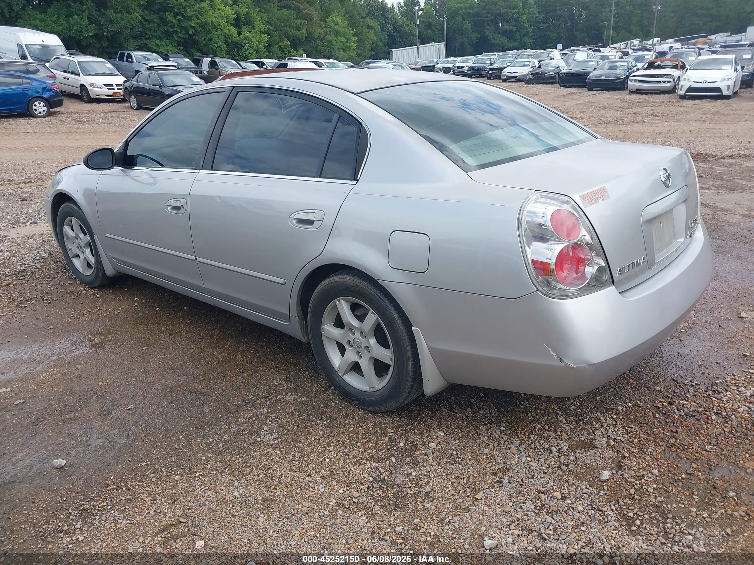 2006 Nissan Altima 2.5 S Gray vin: 1N4AL11D96C146297