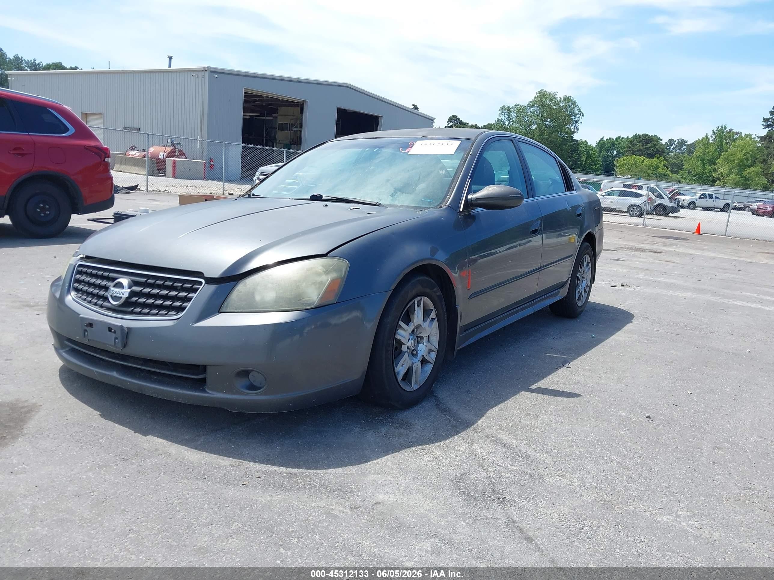 2006 Nissan Altima 2.5 S Gray vin: 1N4AL11D96C255231