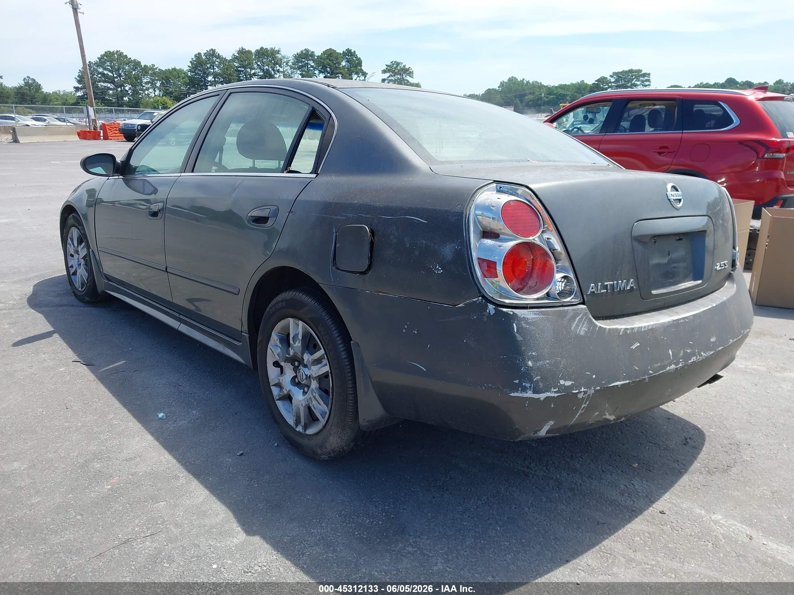 2006 Nissan Altima 2.5 S Gray vin: 1N4AL11D96C255231