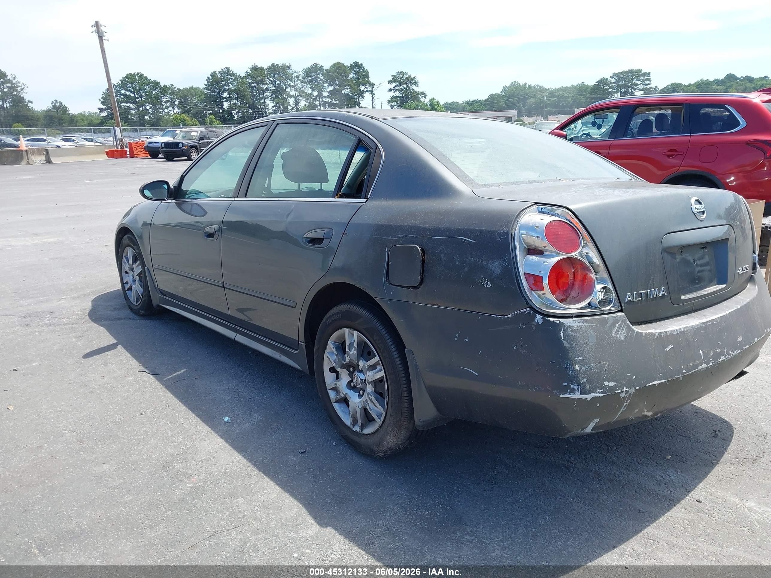 2006 Nissan Altima 2.5 S Gray vin: 1N4AL11D96C255231