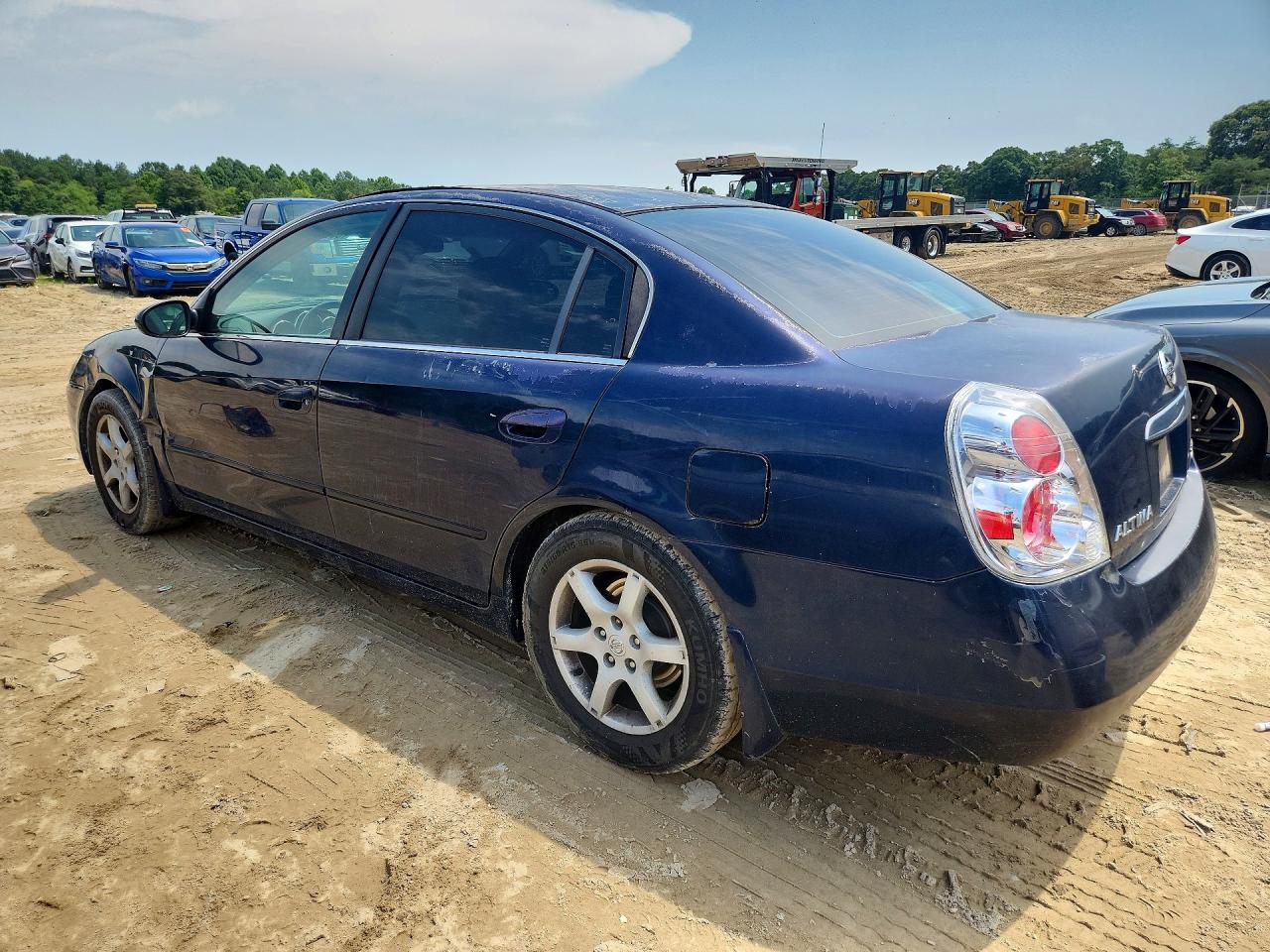 2006 Nissan Altima 2.5 Синий vin: 1N4AL11D96N324178