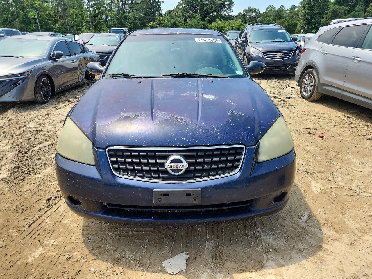 2006 Nissan Altima 2.5 Синий vin: 1N4AL11D96N324178