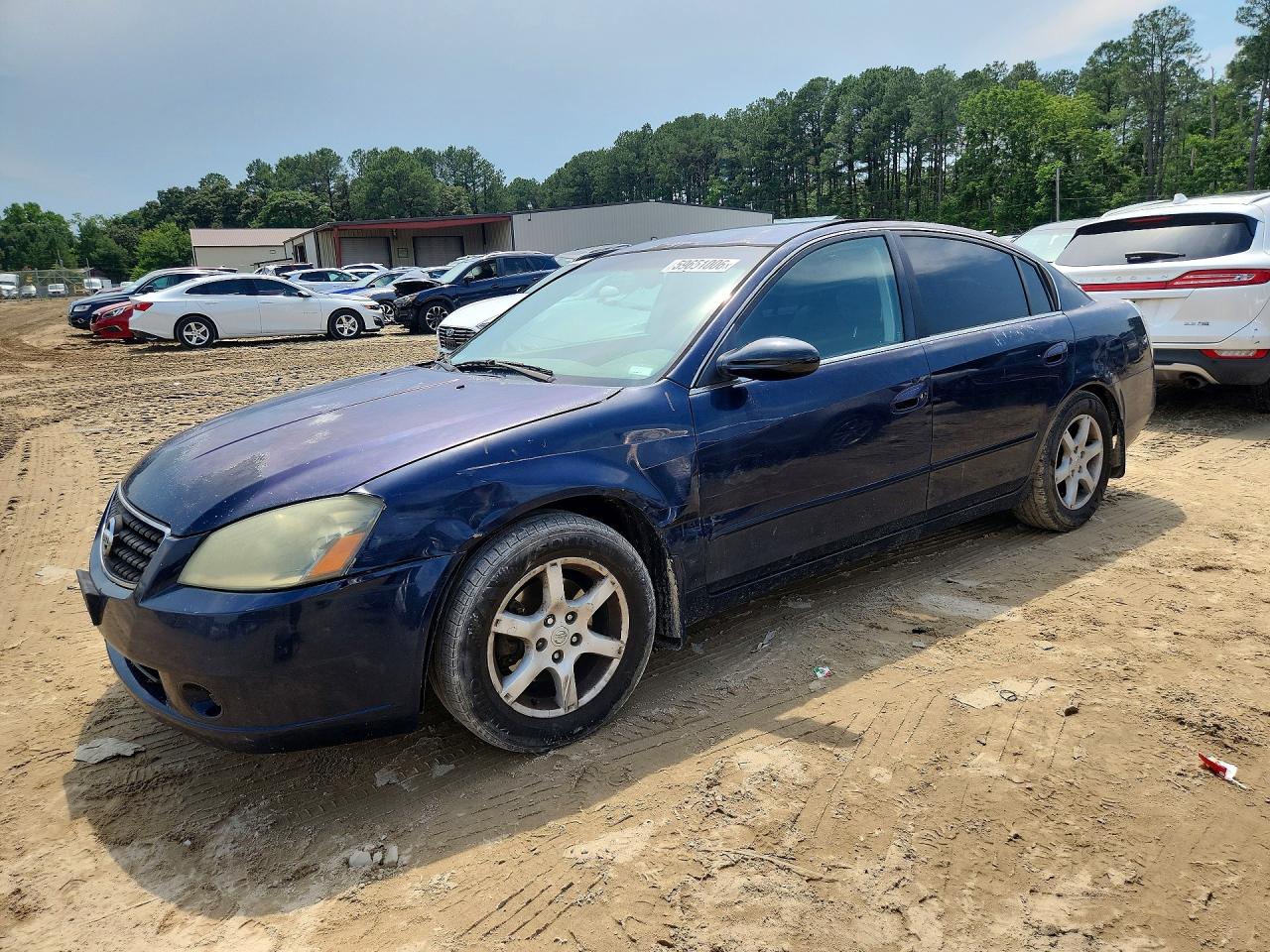 2006 Nissan Altima 2.5 Синий vin: 1N4AL11D96N324178