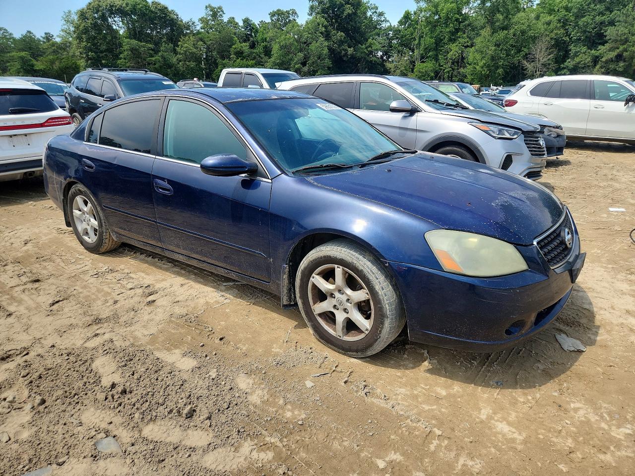 2006 Nissan Altima 2.5 Синий vin: 1N4AL11D96N324178