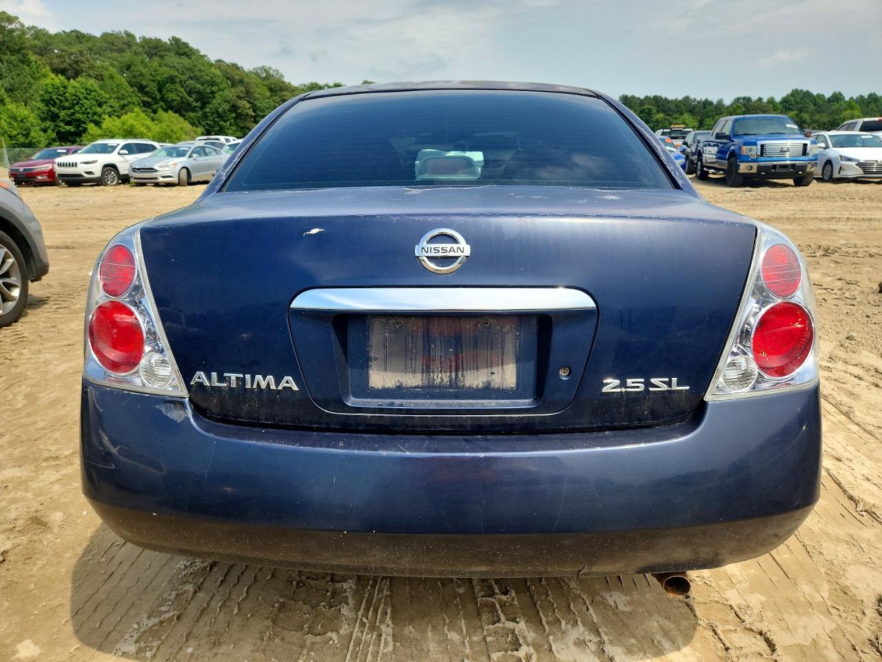2006 Nissan Altima 2.5 Синий vin: 1N4AL11D96N324178