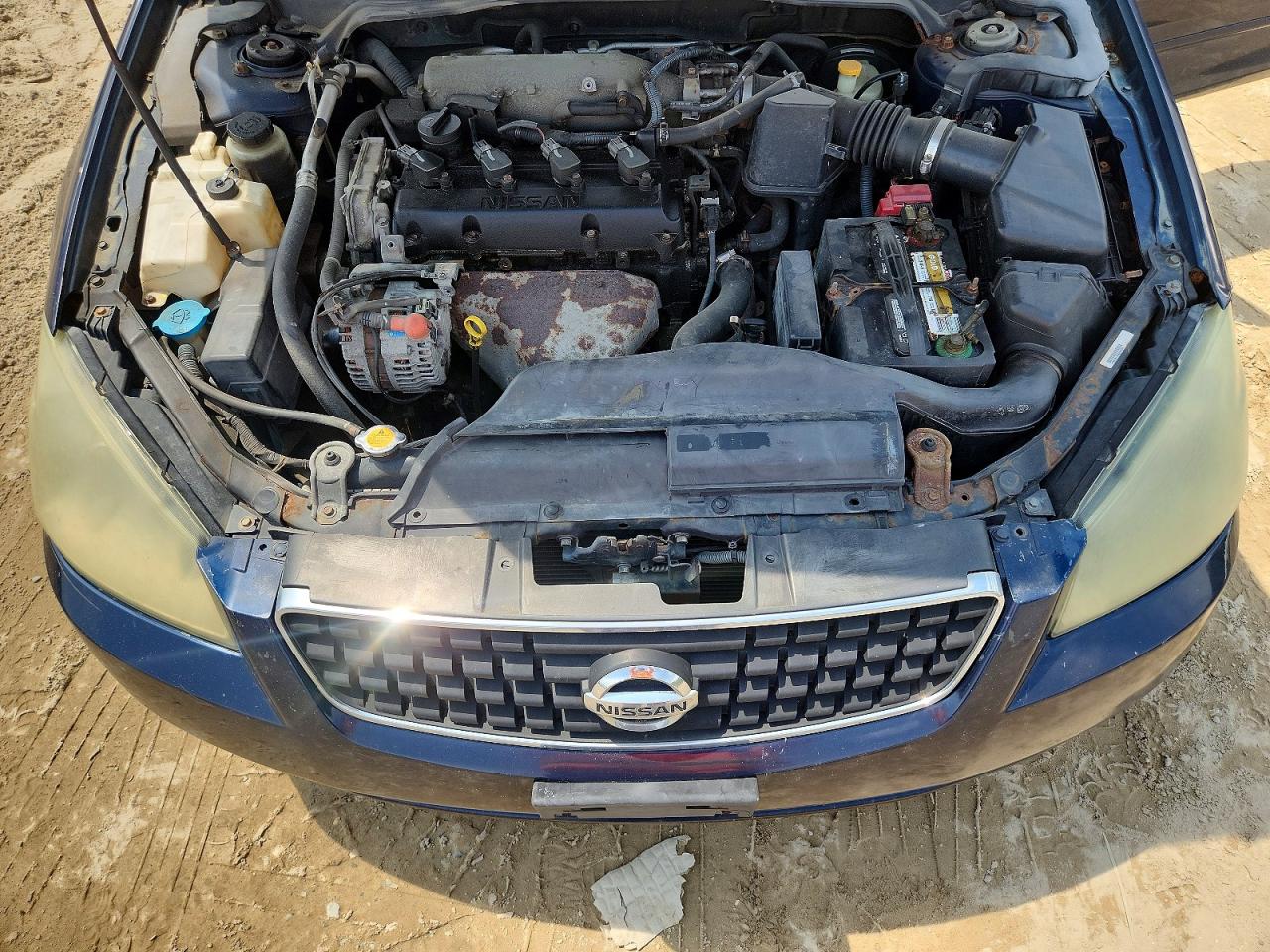 2006 Nissan Altima 2.5 Синий vin: 1N4AL11D96N324178