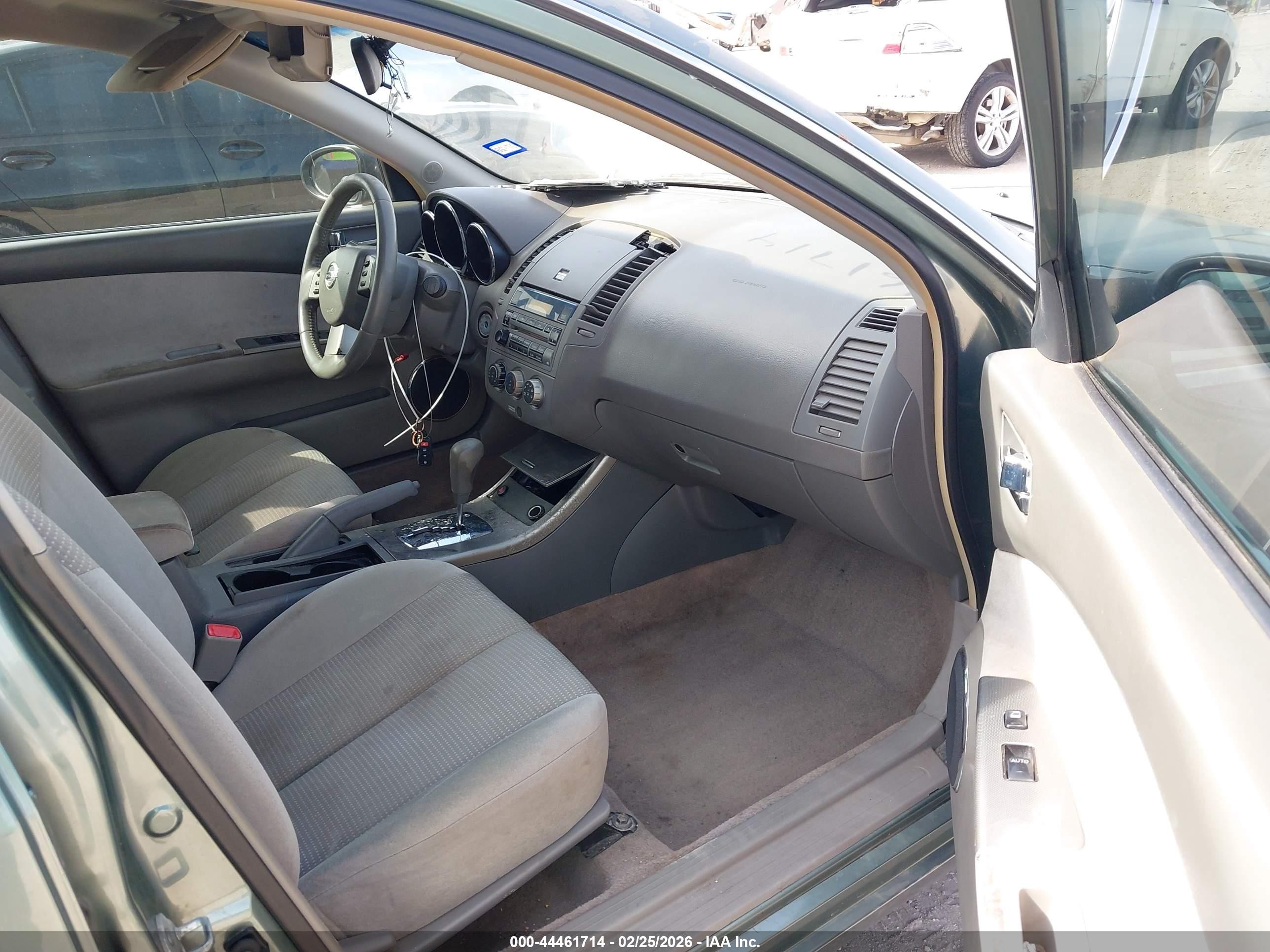 2006 Nissan Altima 2.5 S Green vin: 1N4AL11D96N328053