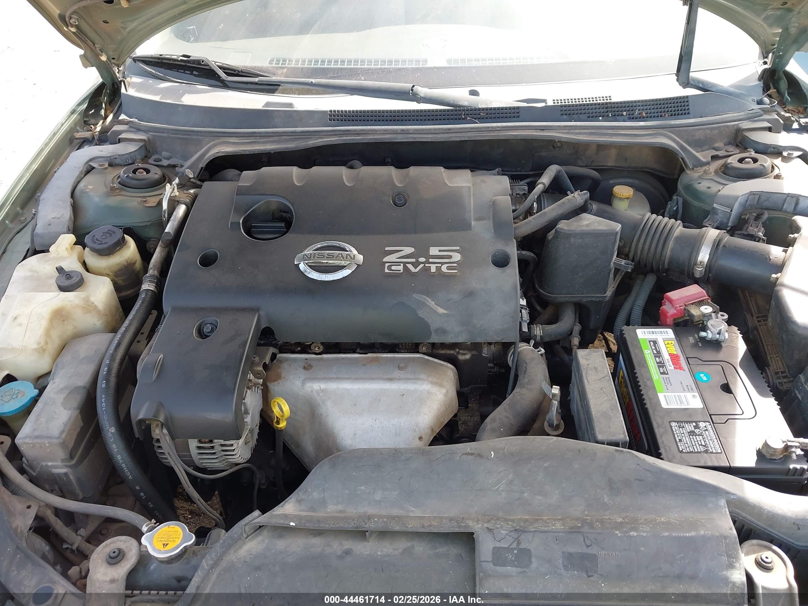 2006 Nissan Altima 2.5 S Green vin: 1N4AL11D96N328053