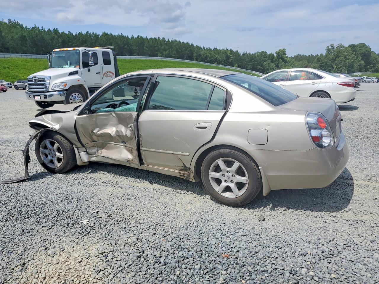 2006 Nissan Altima 2.5 Золотой vin: 1N4AL11D96N347069