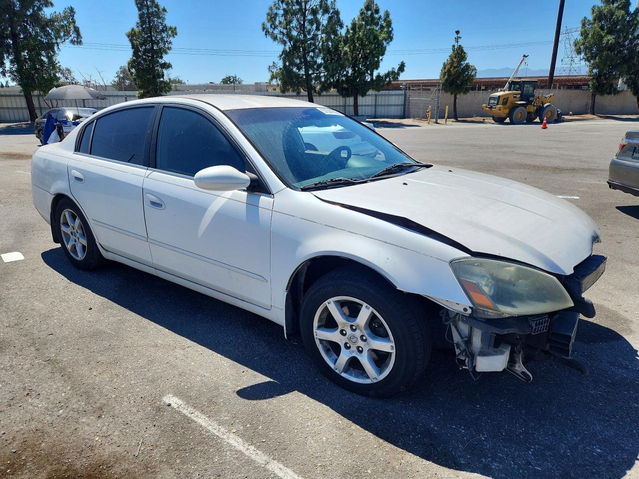2006 Nissan Altima 2.5 White vin: 1N4AL11D96N392559