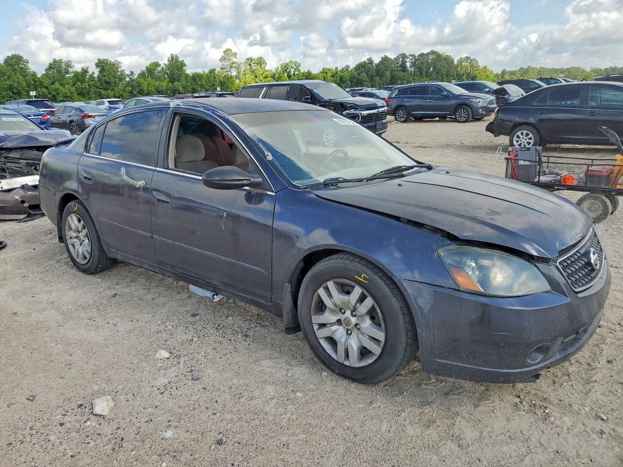 2006 Nissan Altima 2.5 Black vin: 1N4AL11D96N402443