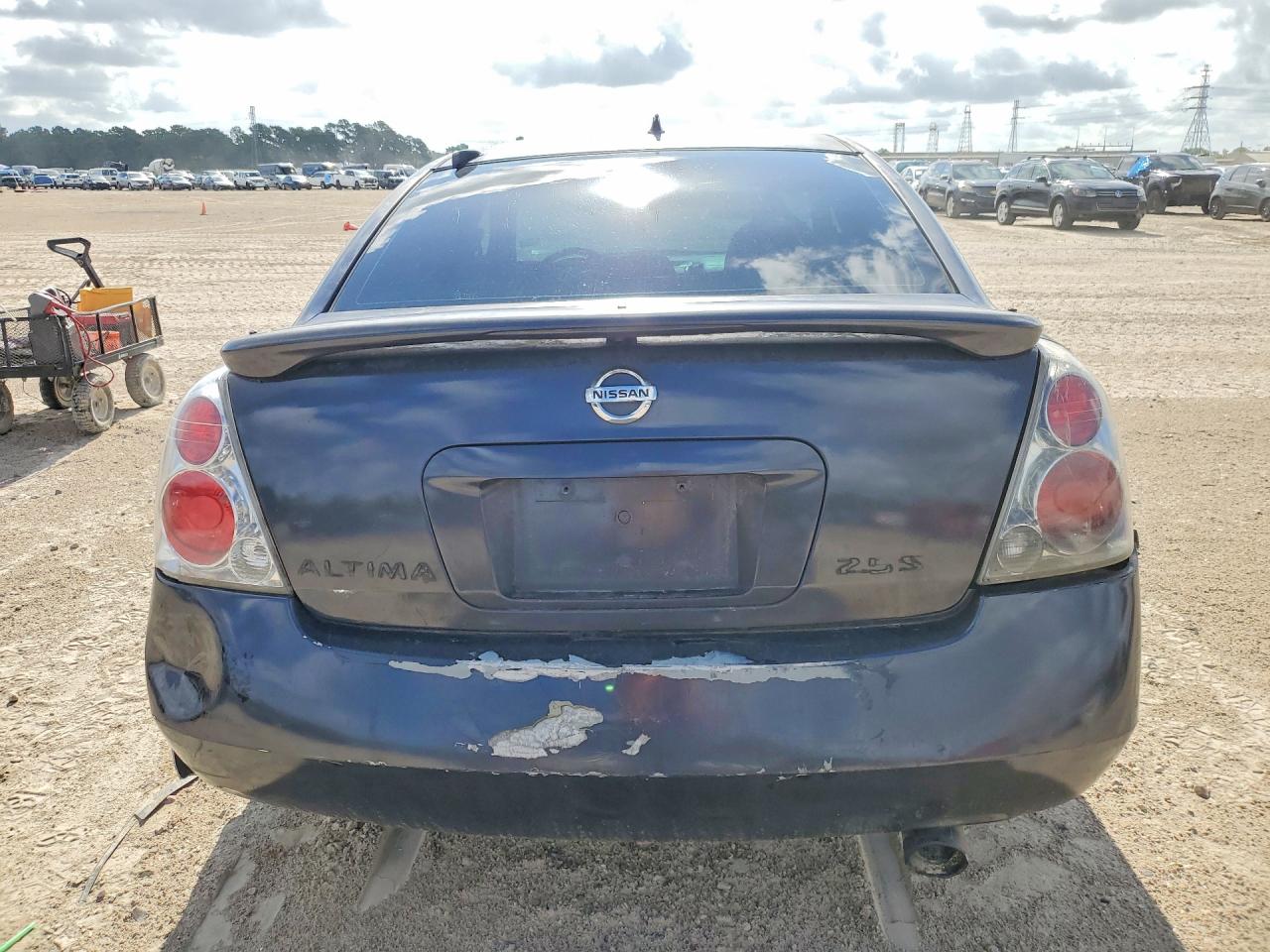 2006 Nissan Altima 2.5 Black vin: 1N4AL11D96N402443