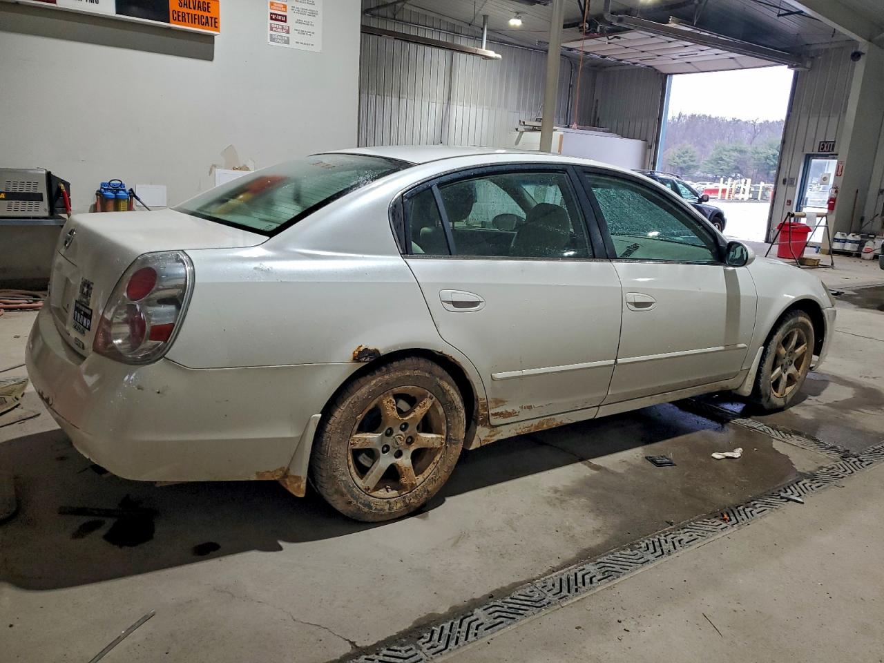 2006 Nissan Altima S White vin: 1N4AL11D96N412423